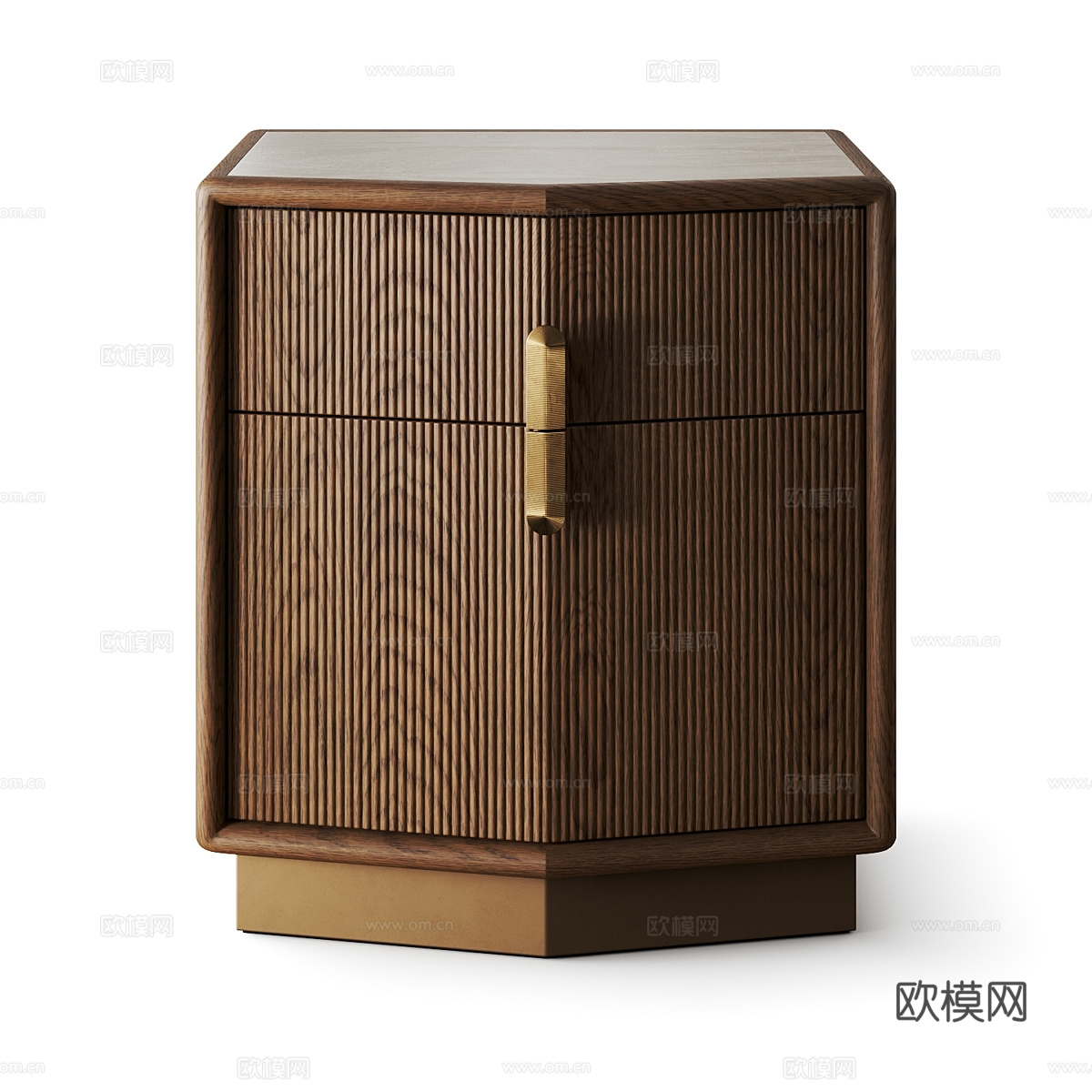 Silvio现代床头柜3d模型下载（渲染图2）