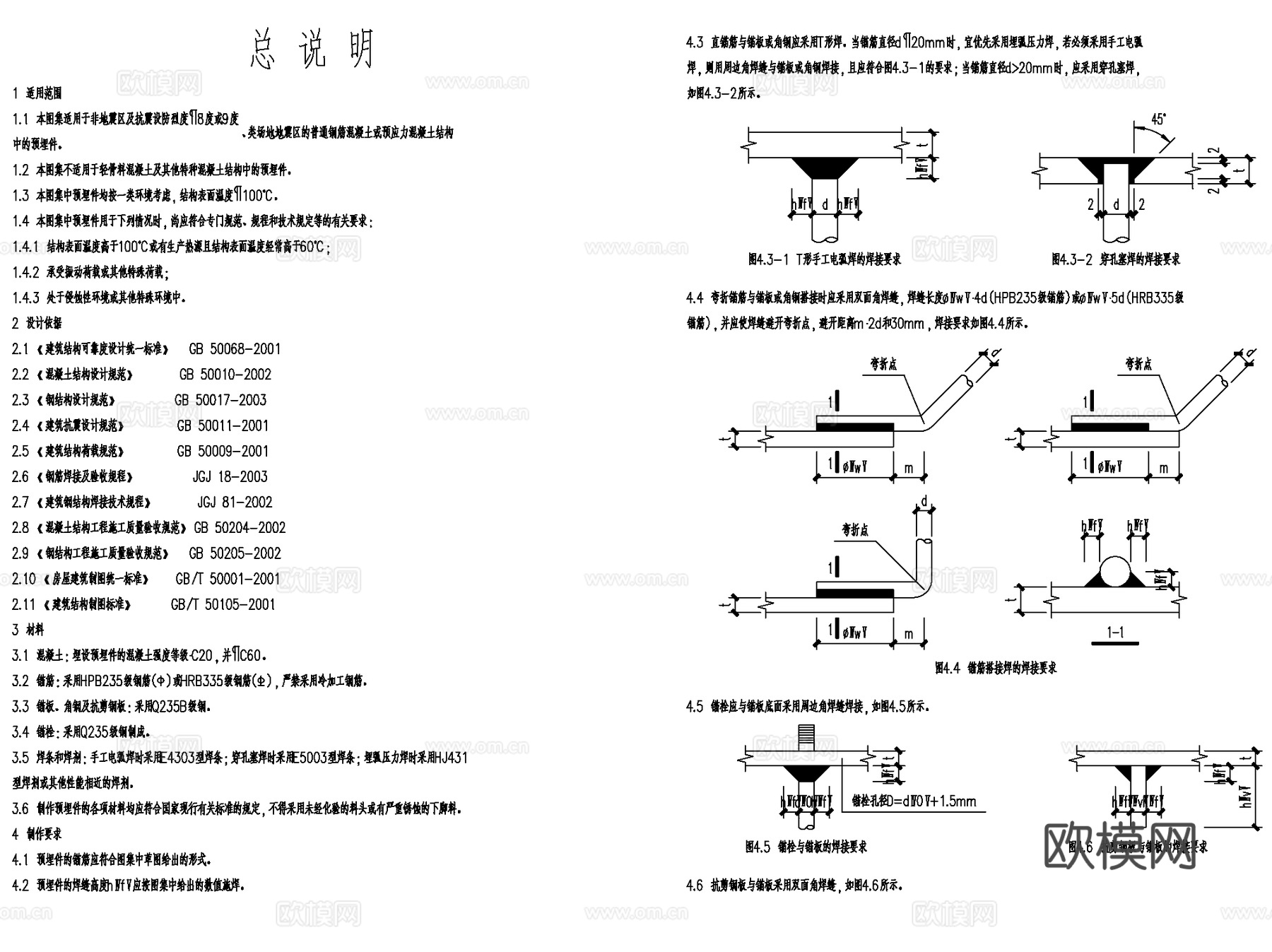 五金配件大样CAD施工图图块合集 19套cad施工图