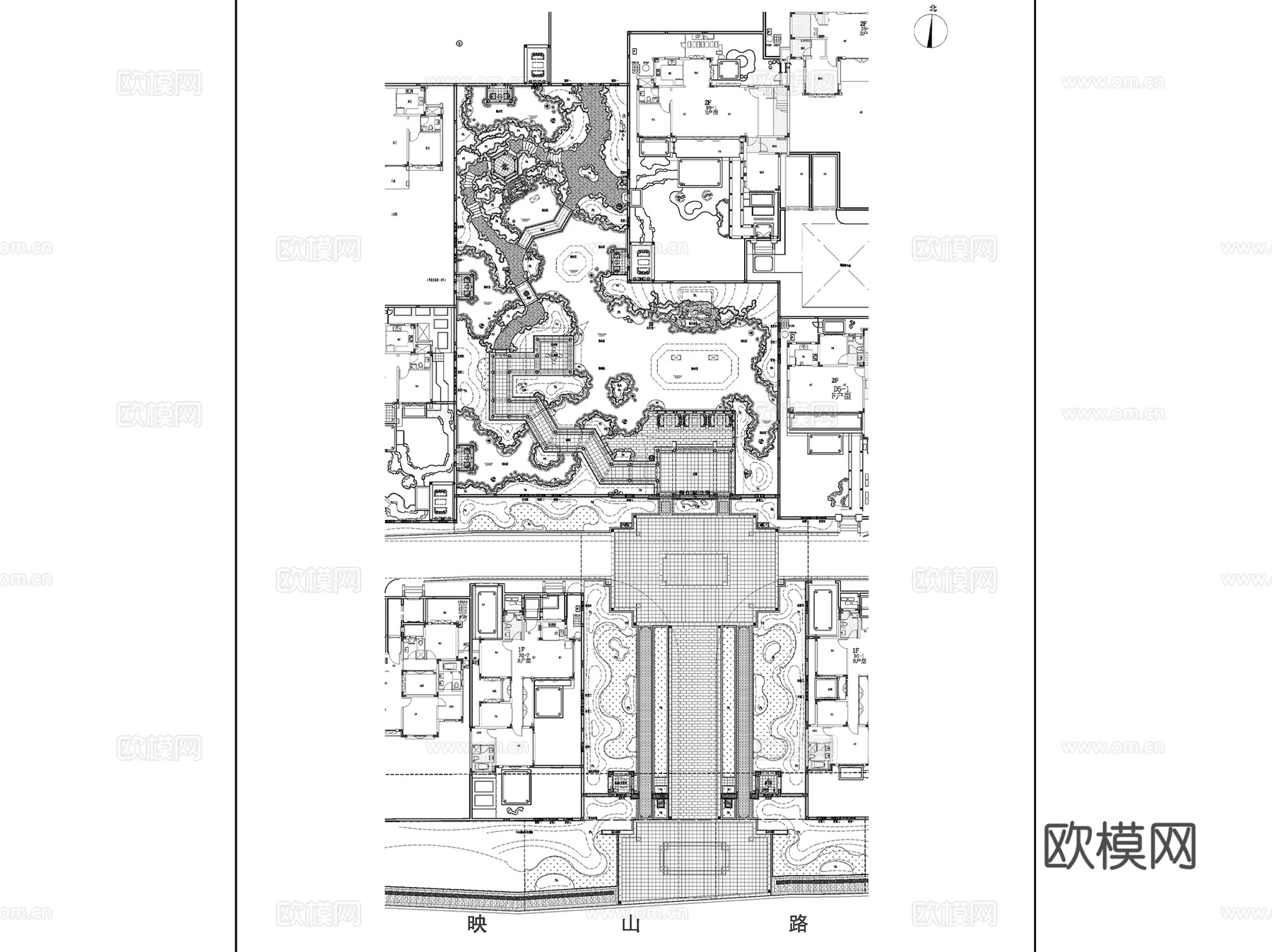 张家港凤凰桃李春风展示区景观施工图CAD全套cad施工图