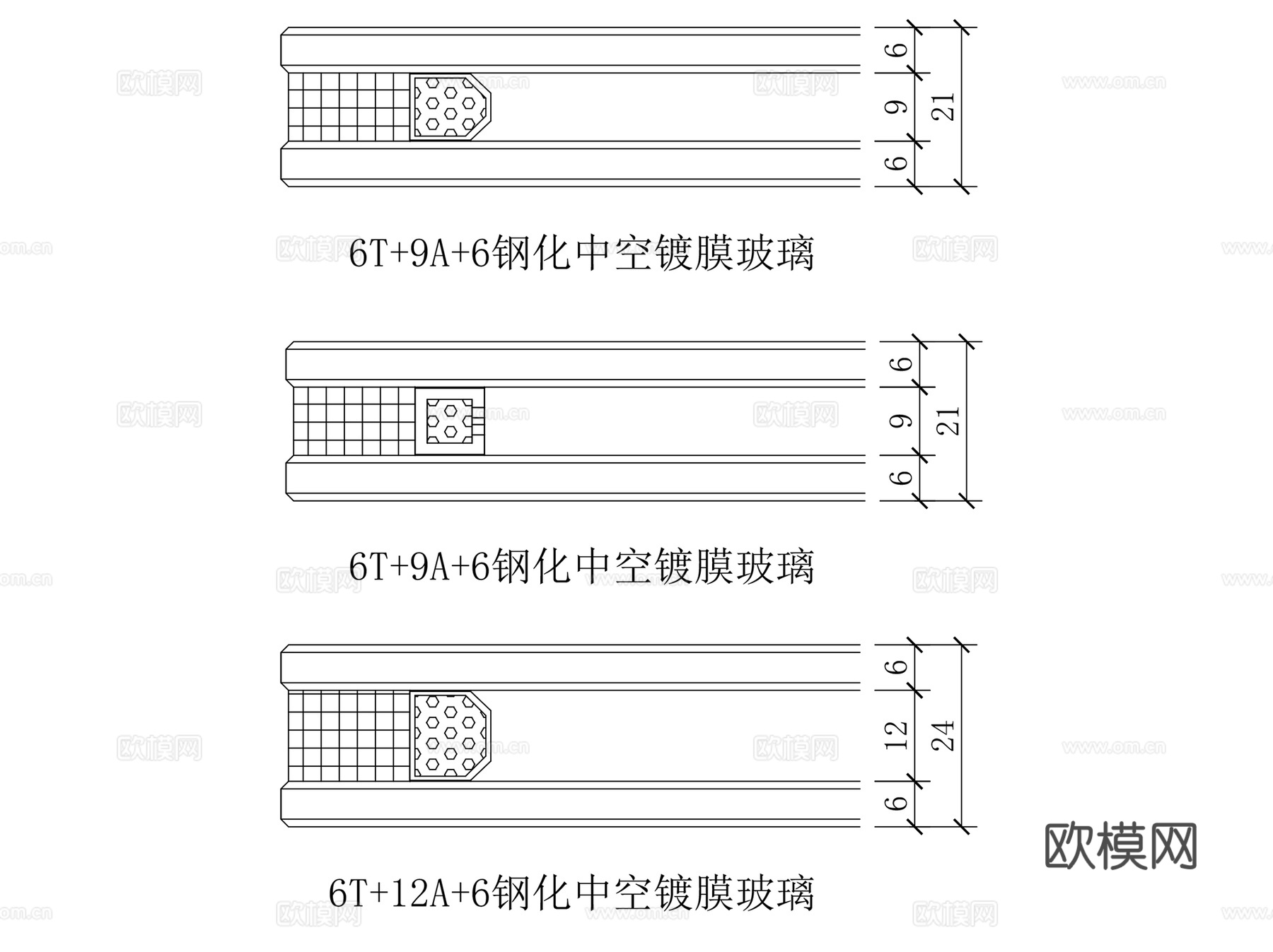 卫生间盥洗室单个设施CAD施工图图块合集 14类cad施工图