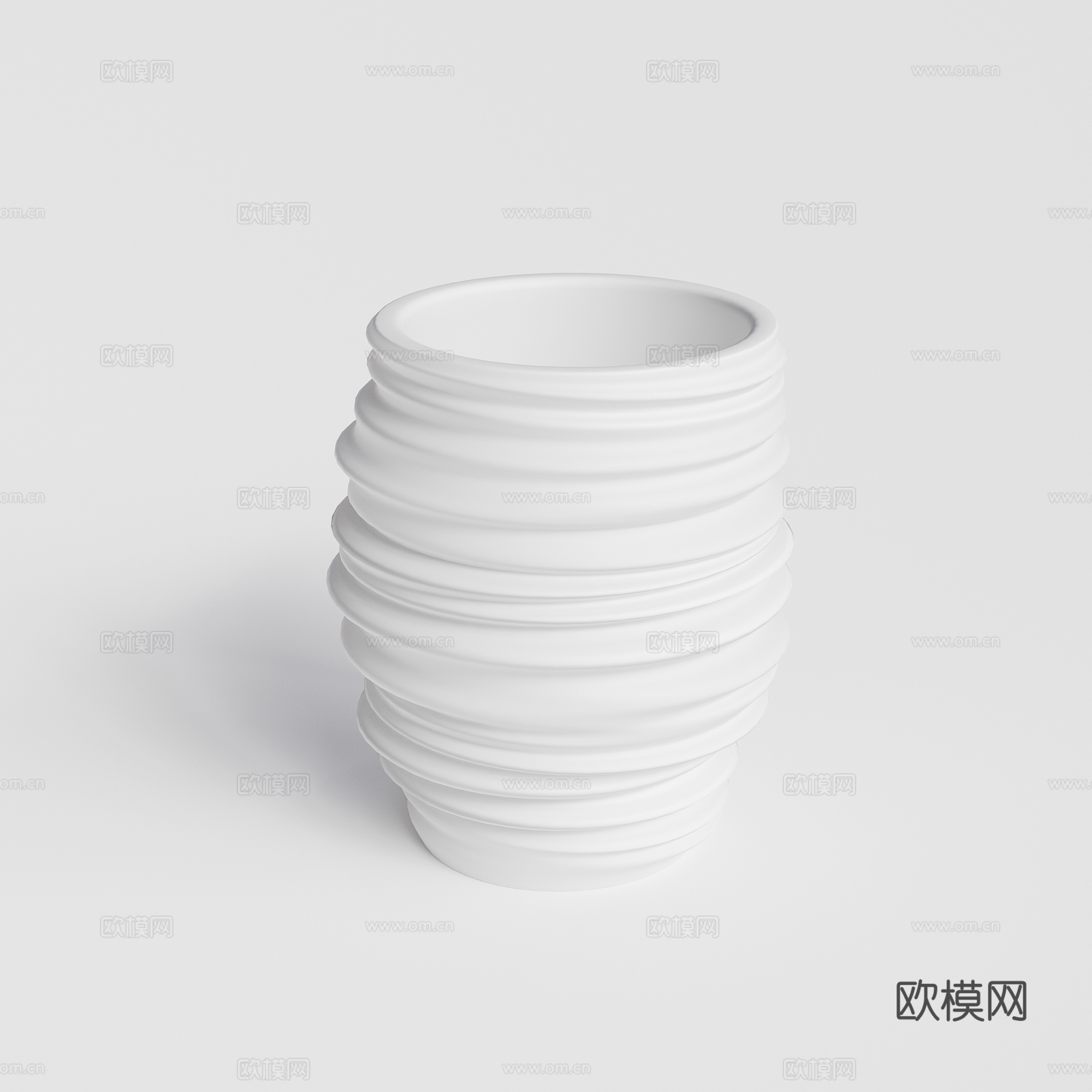DEDON - 现代户外饰品 桌面摆件 金属陶瓷摆件 绿植花su模型