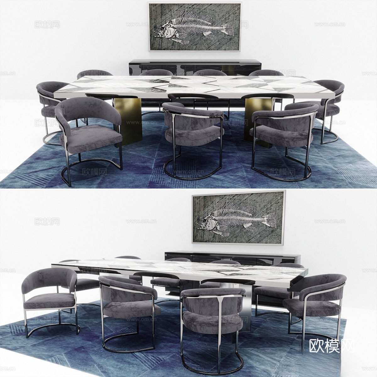 Visionnaire Revenge套装3d模型下载