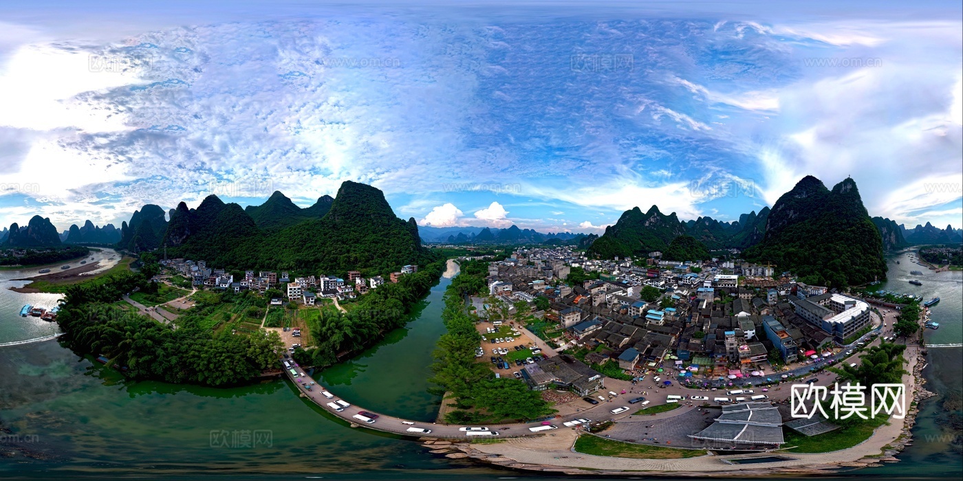 山水小镇hdr