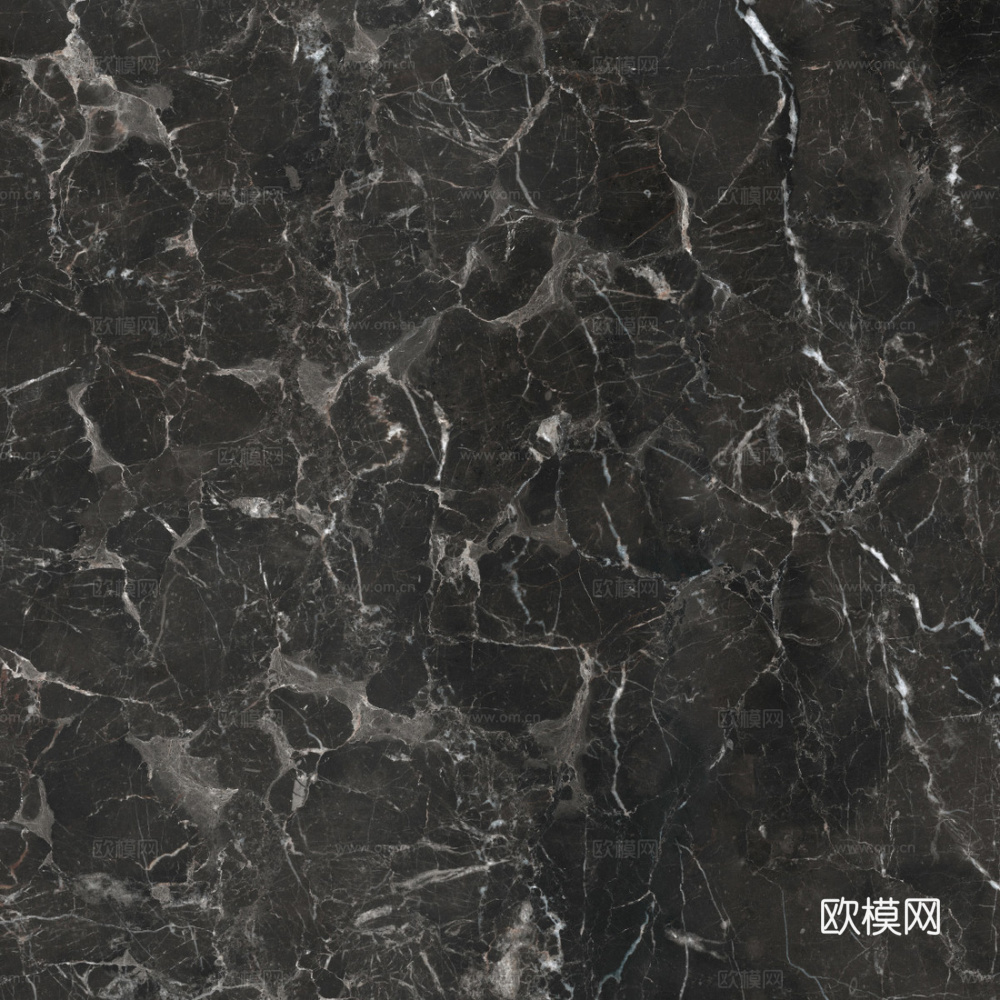 无缝黑色大理石