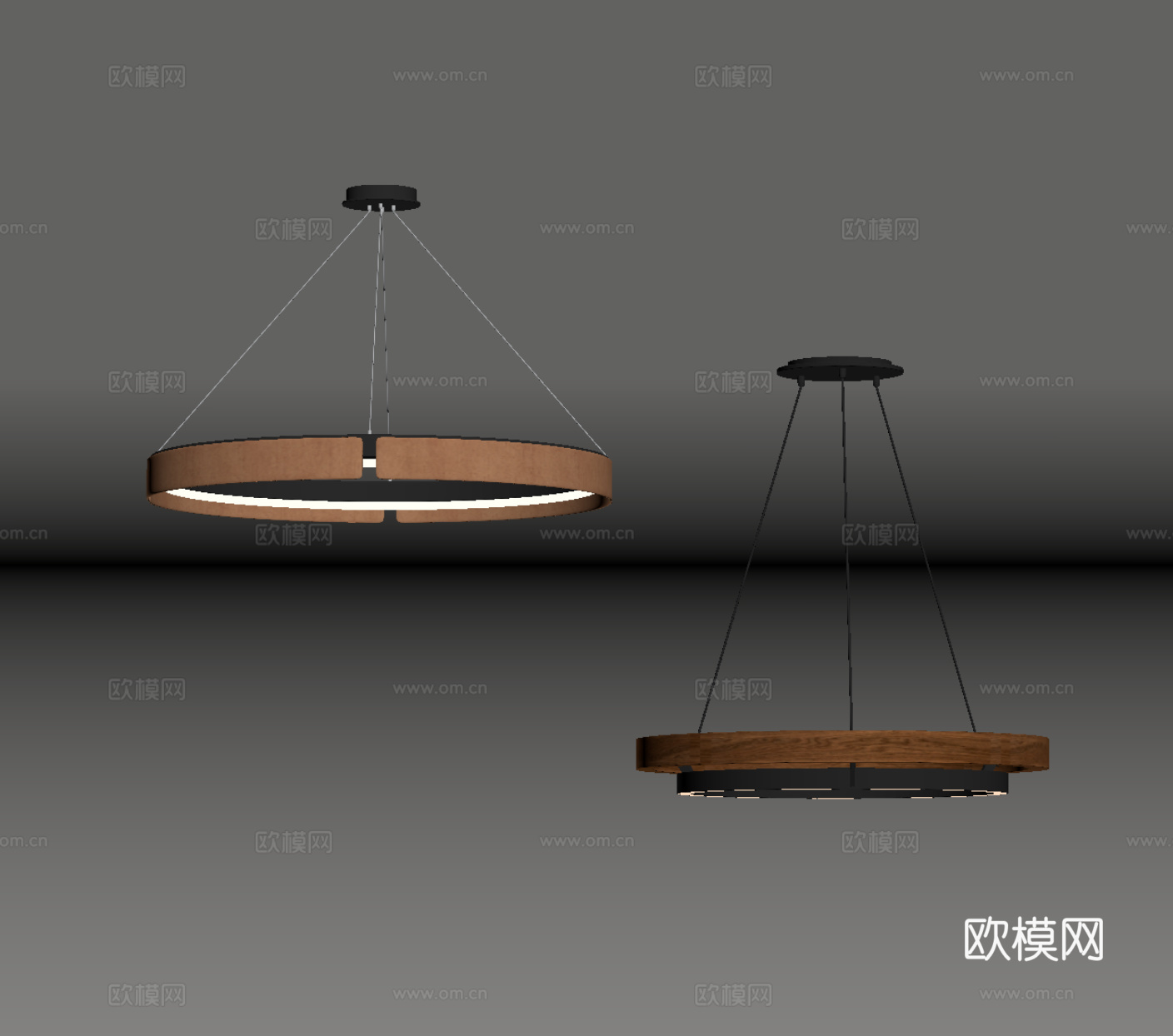 中古风吊灯su模型