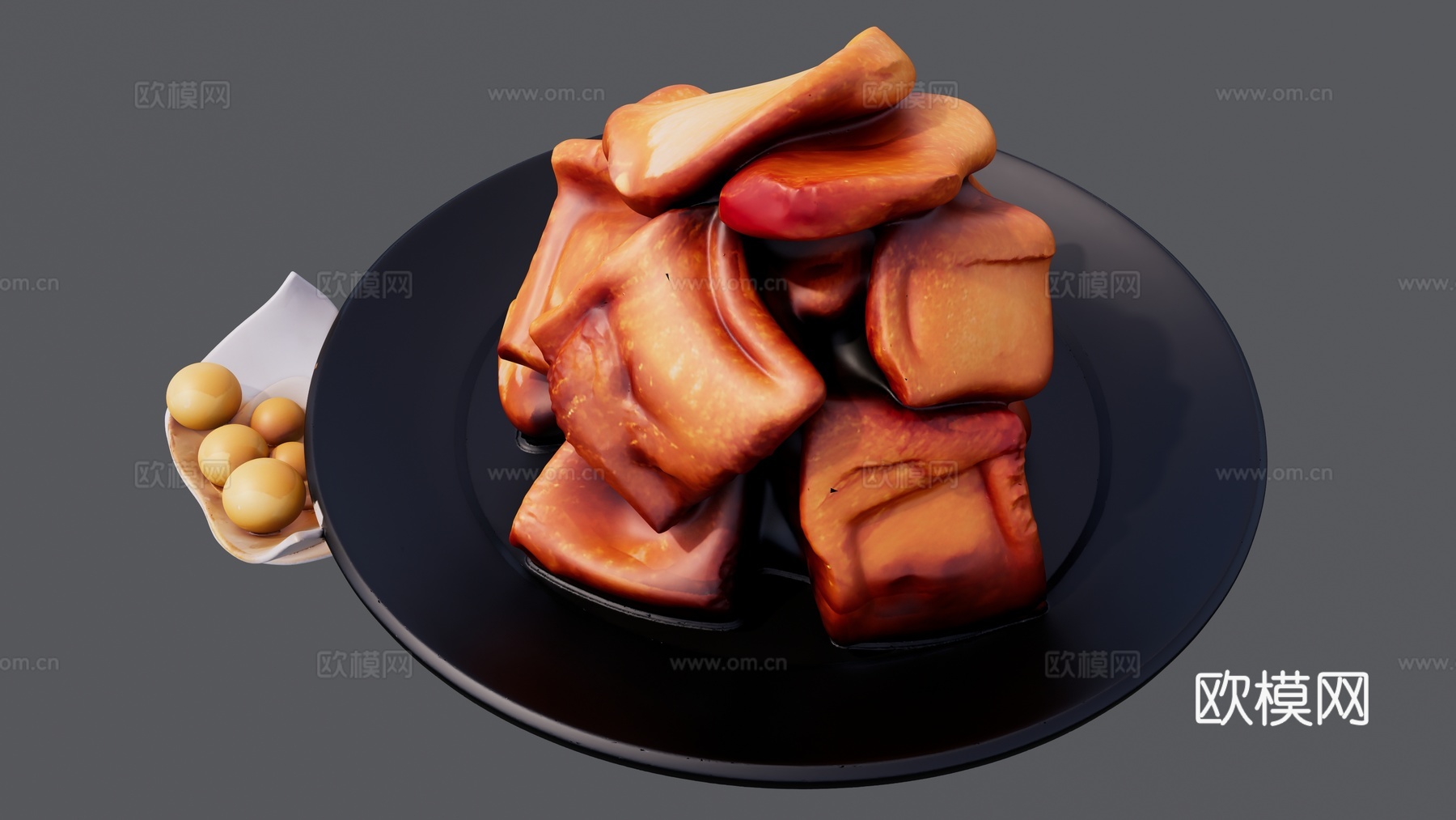 一盘豆腐干su模型