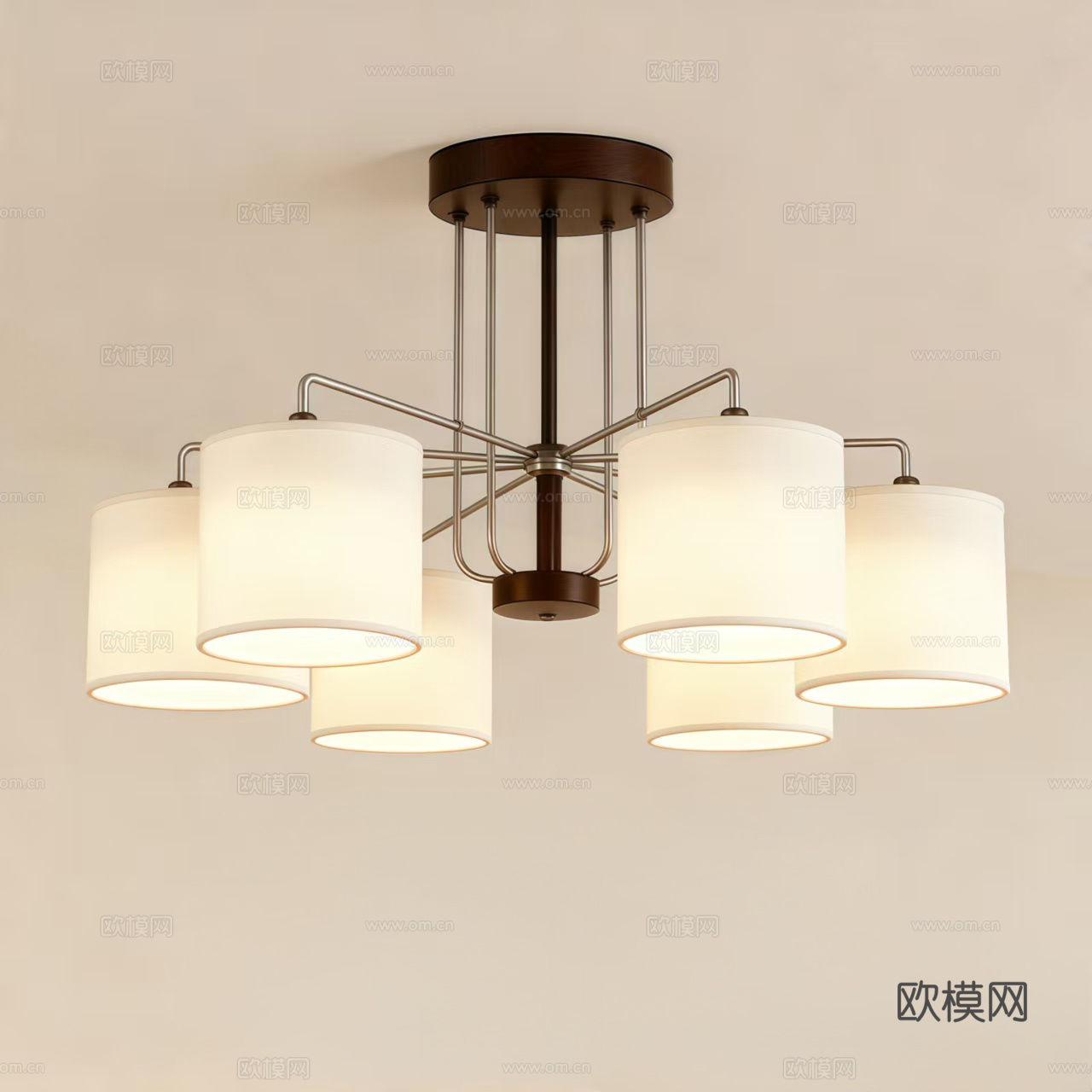 现代吊灯 装饰灯su模型
