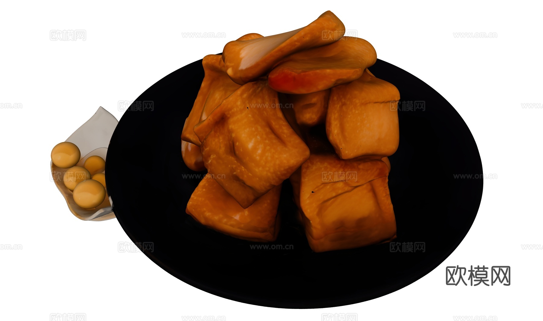 一盘豆腐干su模型