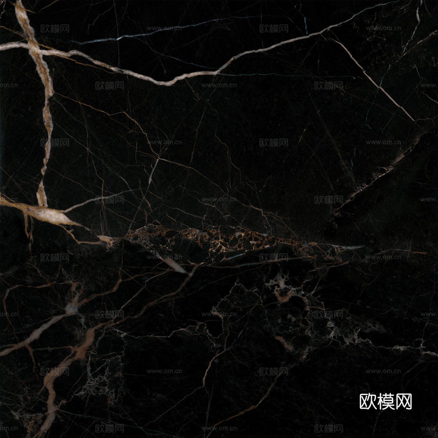 无缝黑色大理石