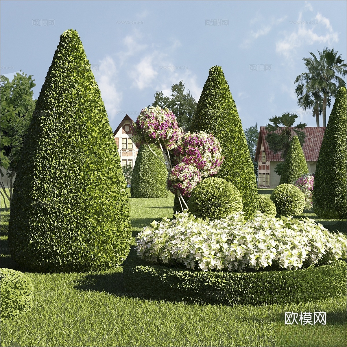 农努奇公园角落3d模型下载