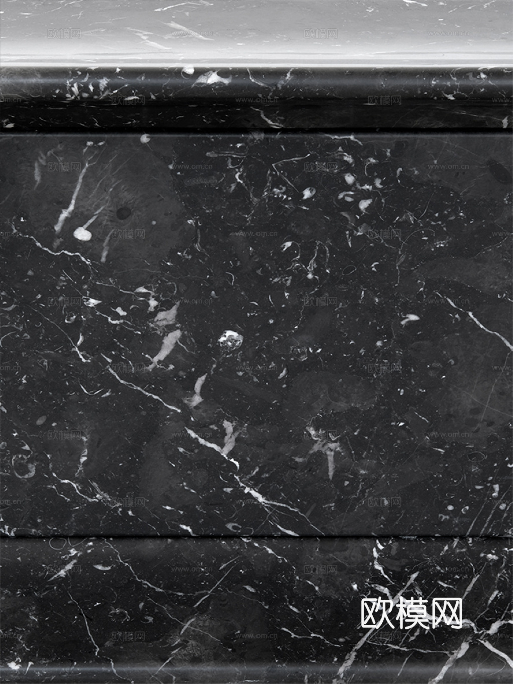 无缝黑色大理石