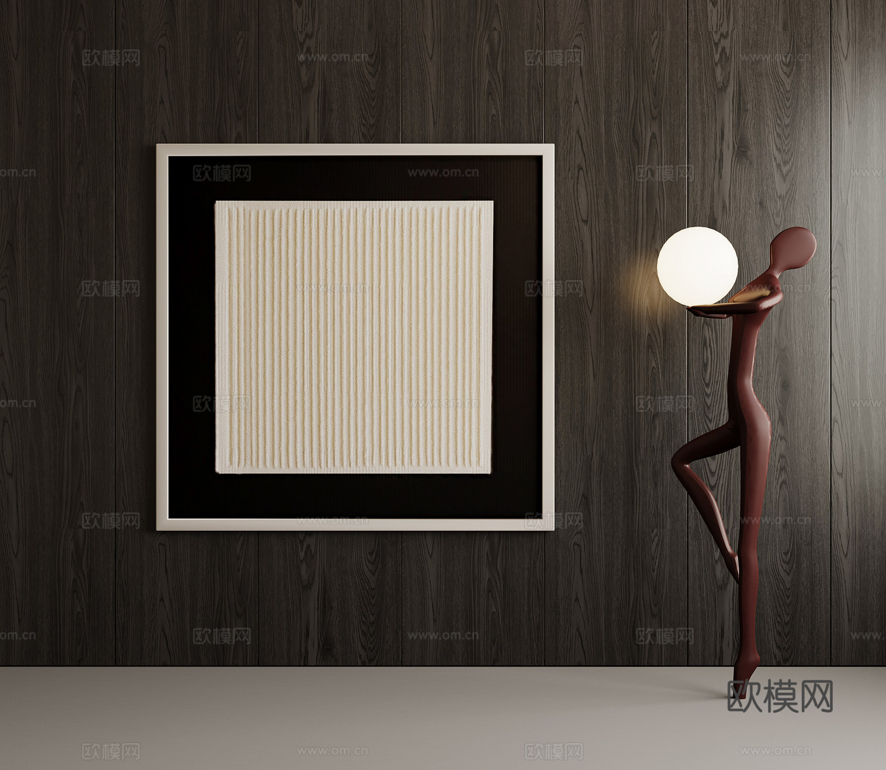 现代意式挂画 客厅挂画 茶室挂画 书房挂画 玄关挂画su模型