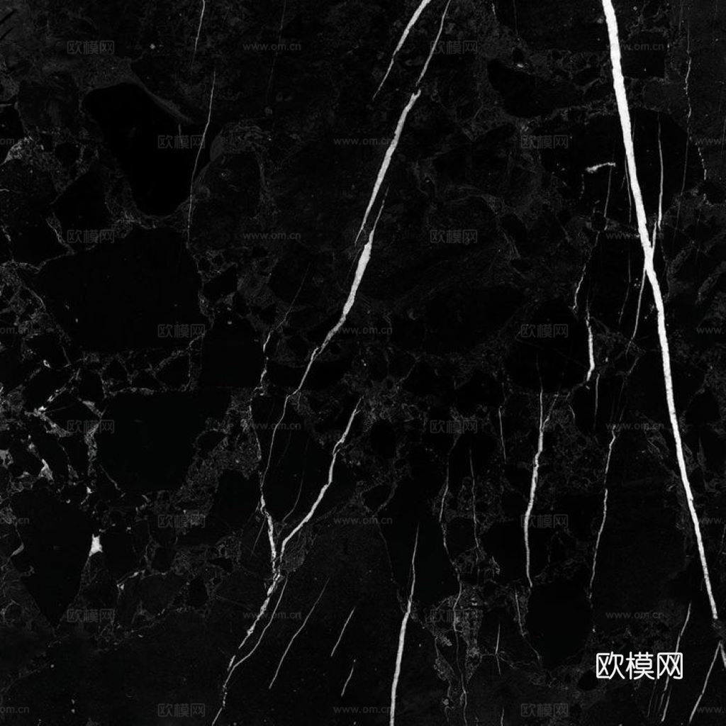 无缝黑色大理石