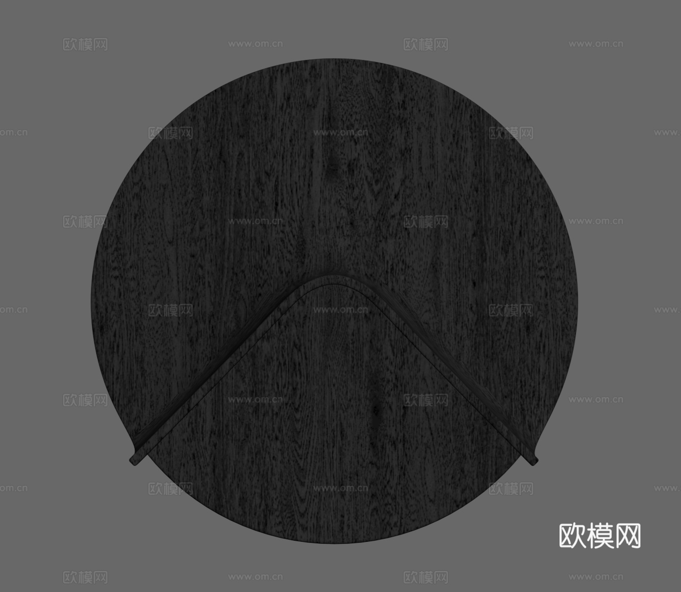 现代意式墙饰 挂件su模型