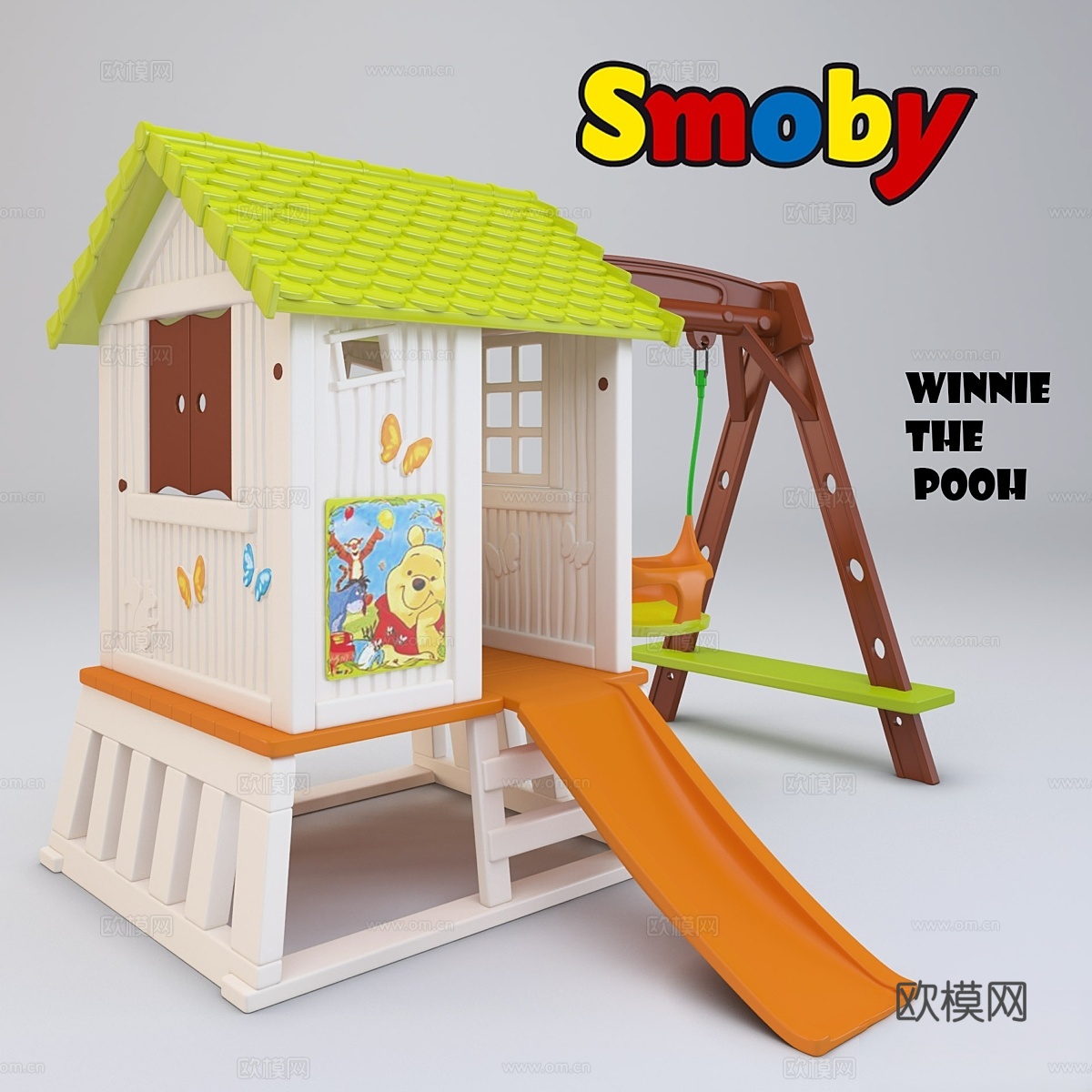 SMOBY_小熊维尼3d模型下载