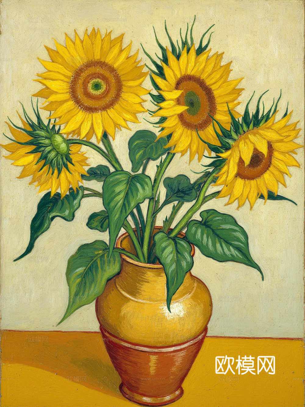 梵高世界名画 向日葵