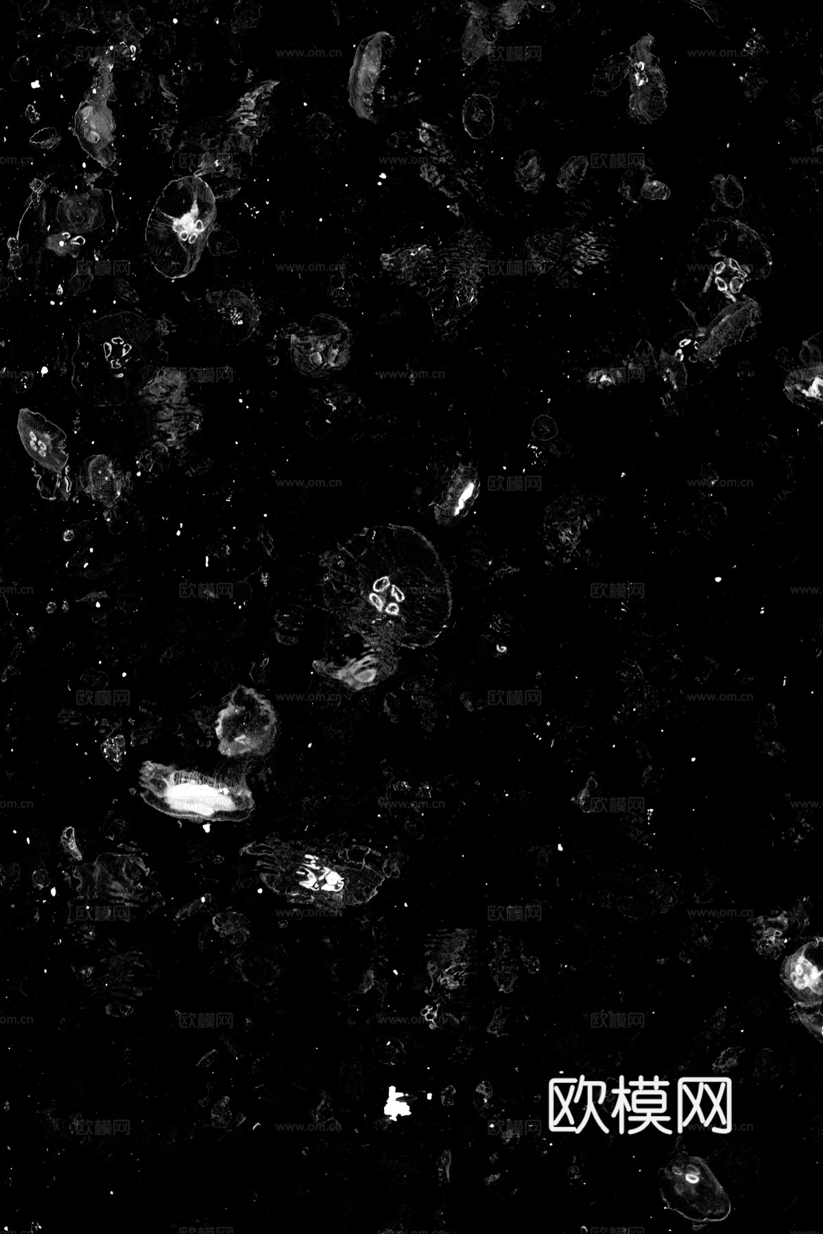 无缝黑色大理石