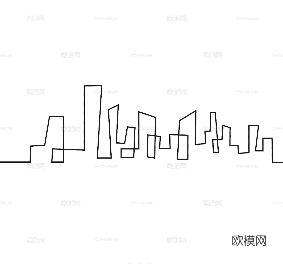城市线条