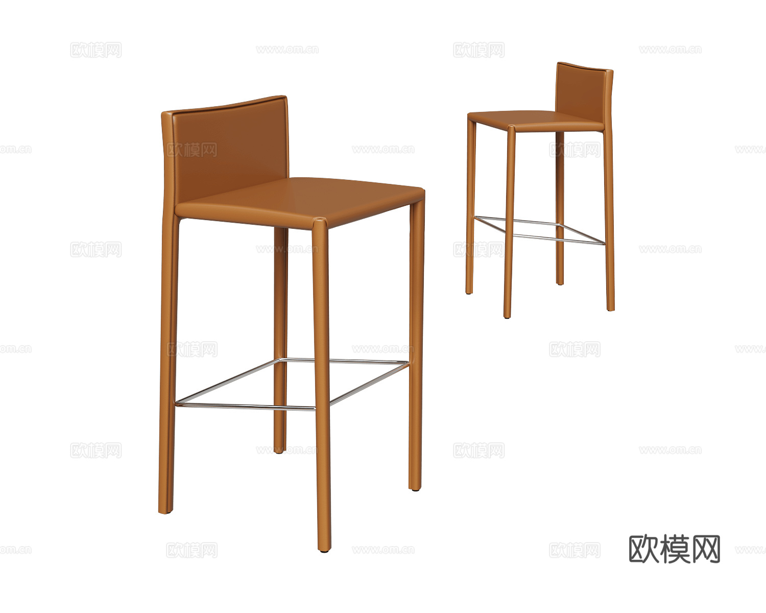 Milani 吧椅3d模型下载