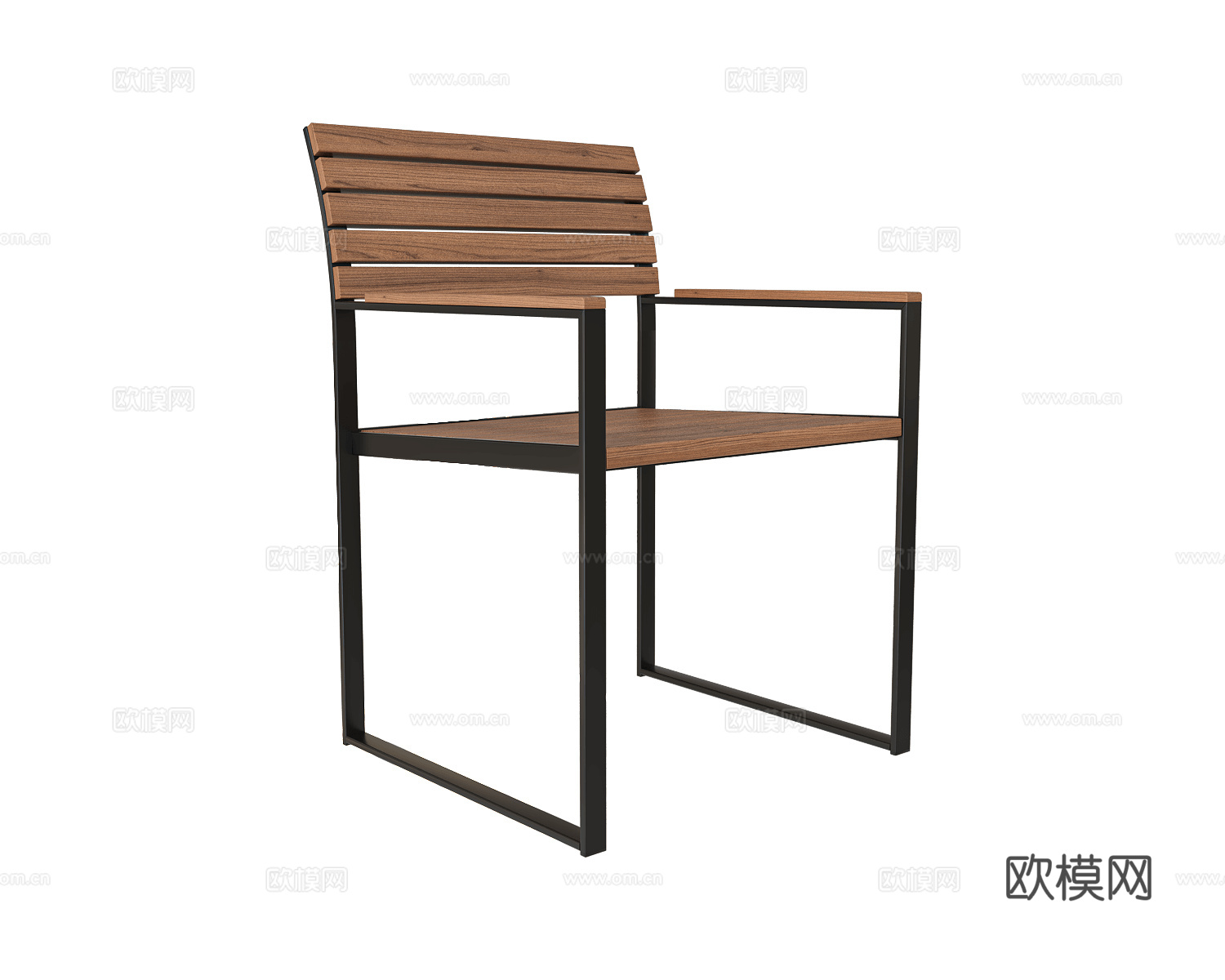 Röshults 户外餐椅 露营餐椅3d模型下载（渲染图2）