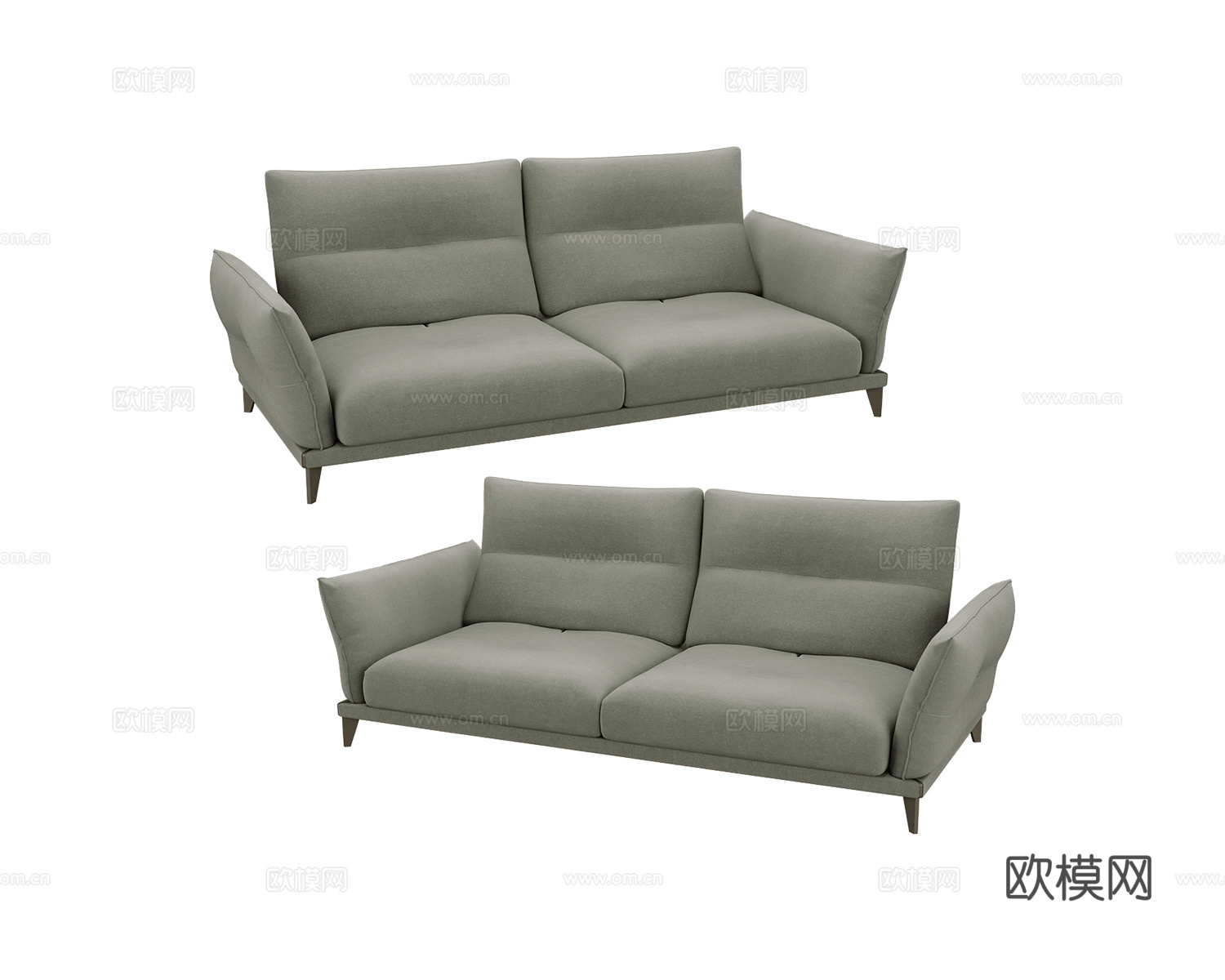 Masterfabrik 双人沙发3d模型下载