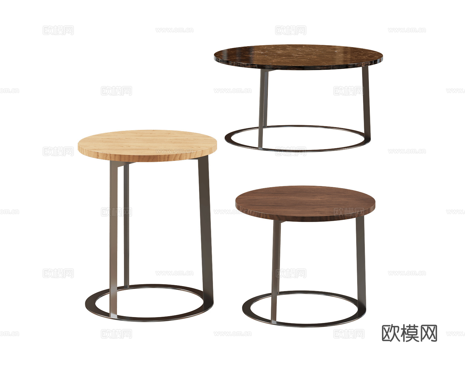 Pacini & Cappellini 中古风边几3d模型下载