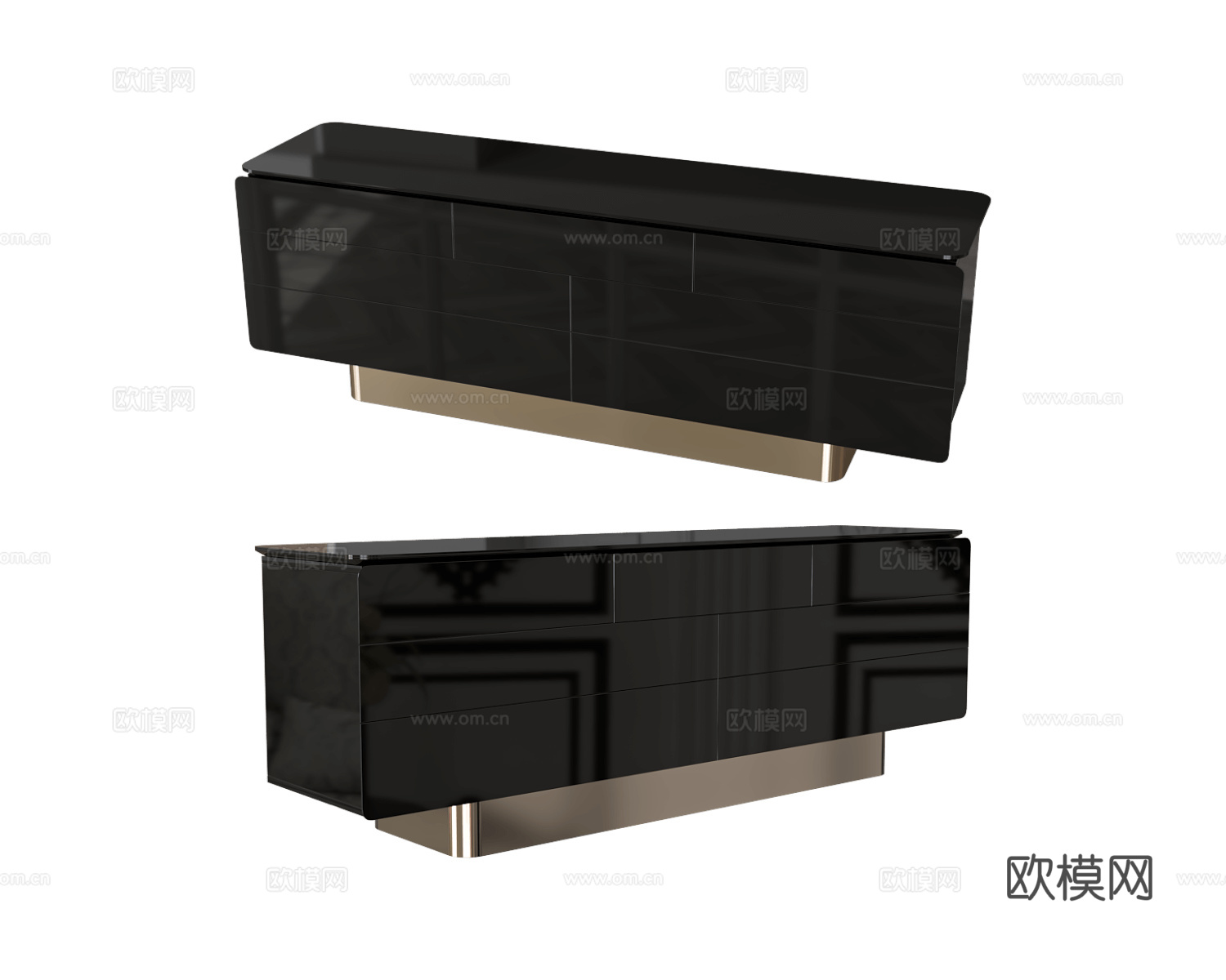 Esedra Design 意式电视柜3d模型下载