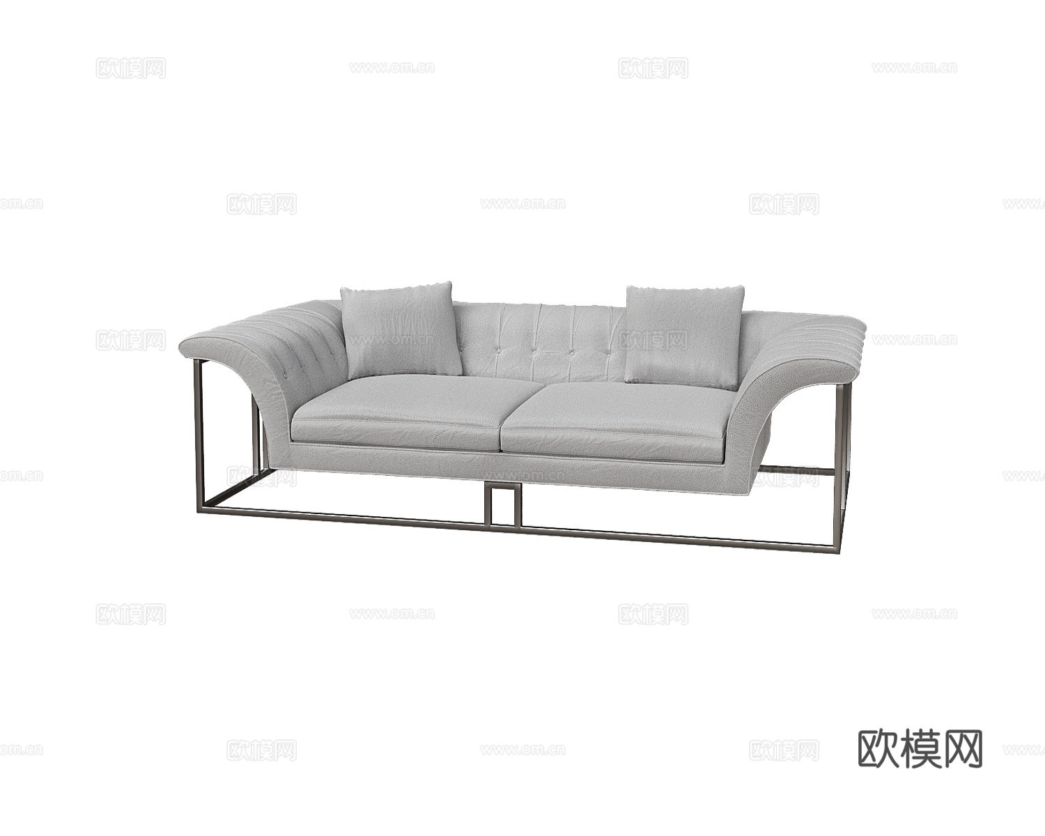 ERBA ITALIA 多人沙发3d模型下载（渲染图2）
