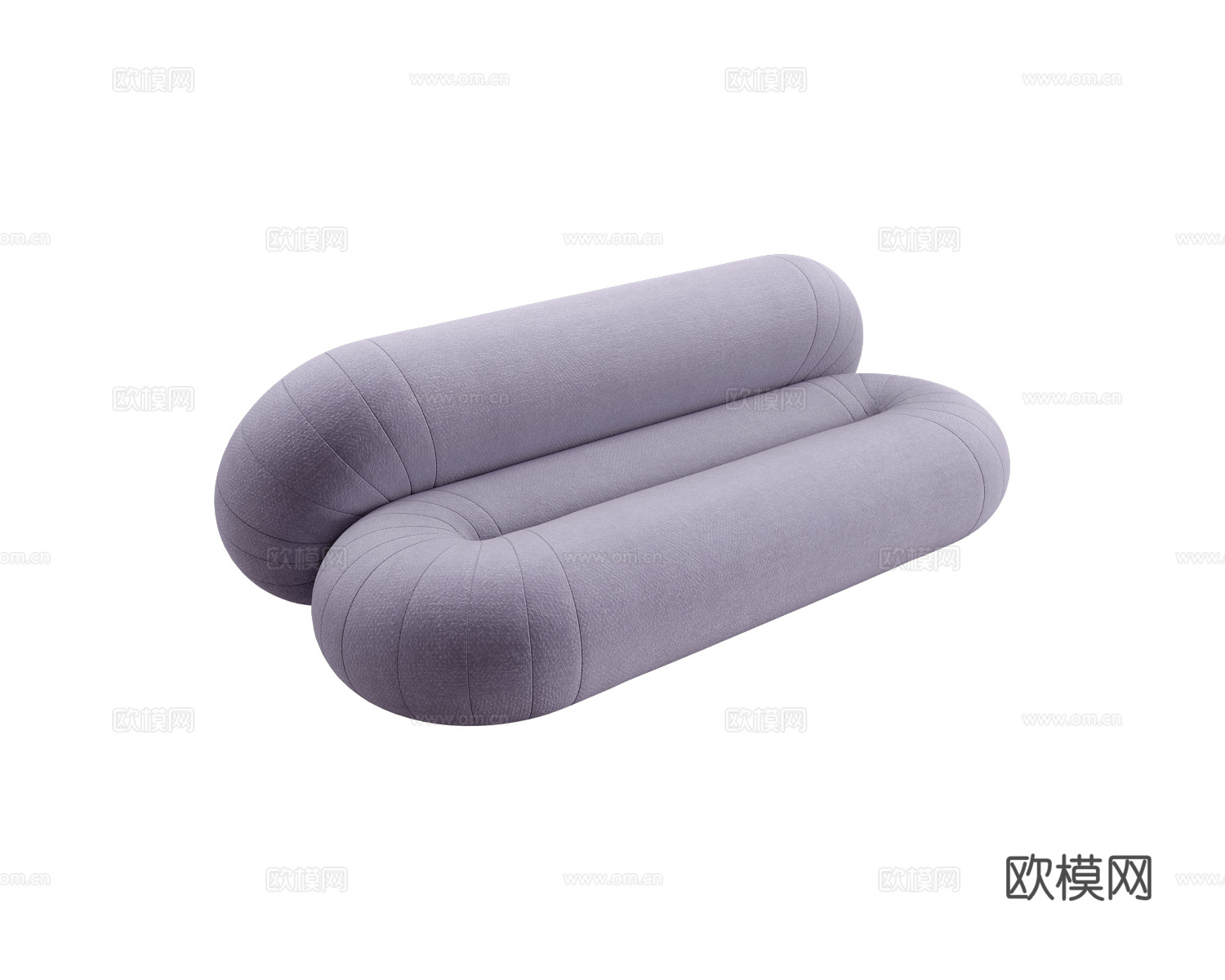 Sancal 意式软体沙发3d模型下载（渲染图1）