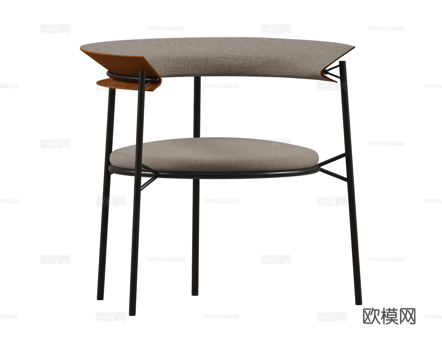MDF Italia  意式餐椅3d模型下载（渲染图2）
