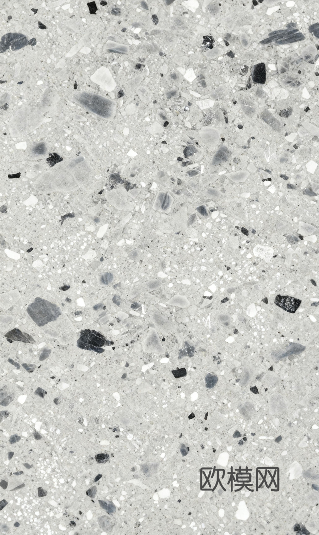 现代简约水磨石地面 网红款水磨石 浅灰色水磨石