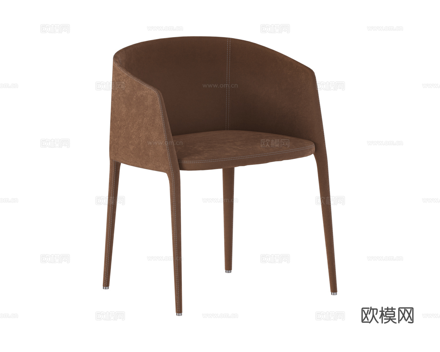 MDF Italia  意式餐椅3d模型下载（渲染图1）