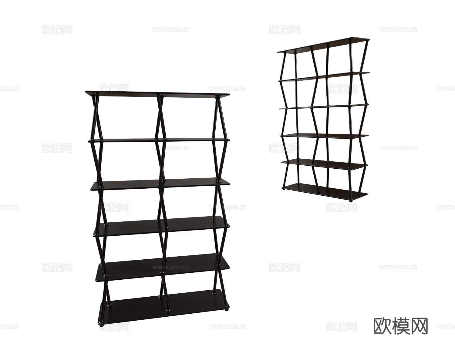 Lapalma 意式书架3d模型下载