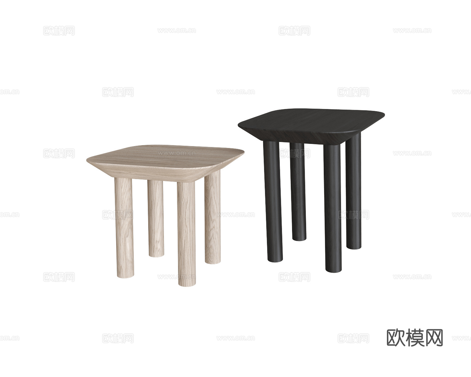 DIZA Collective 边几3d模型下载