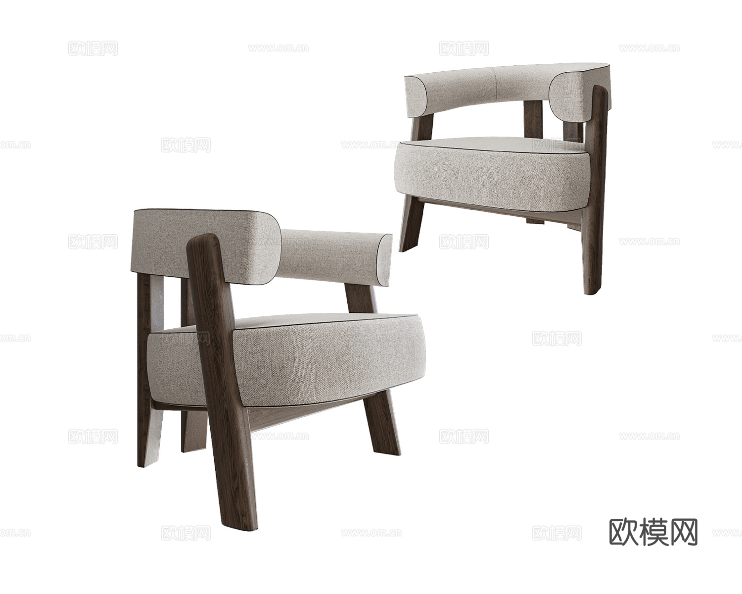 Vibieffe 餐椅3d模型下载