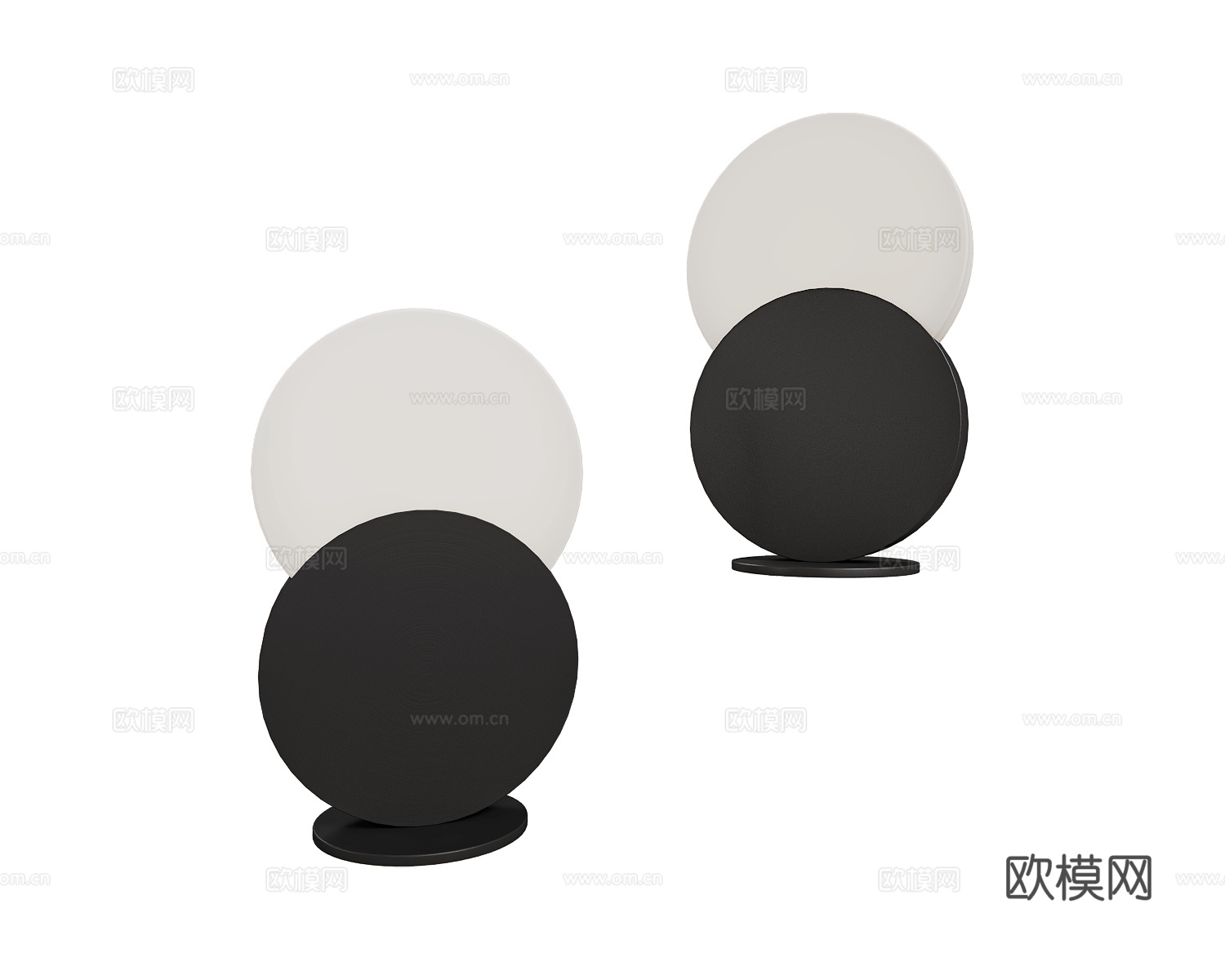 ENOstudio 意式台灯3d模型下载