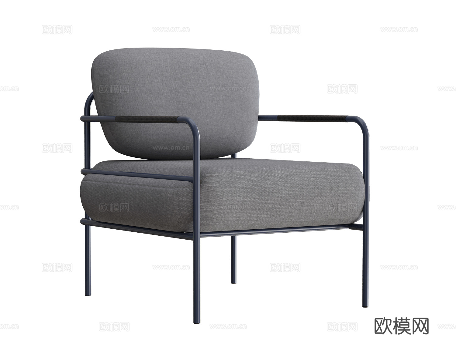 NOMA 单人沙发椅3d模型下载