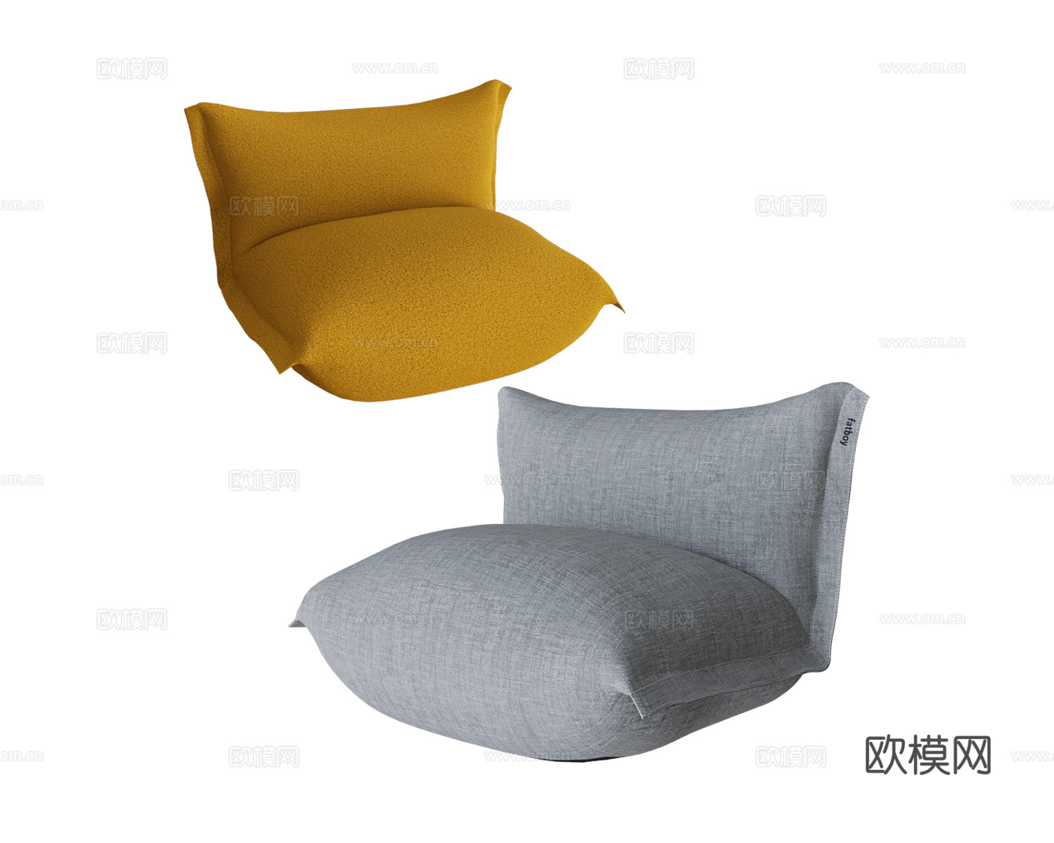 Fatboy 懒人沙发3d模型下载