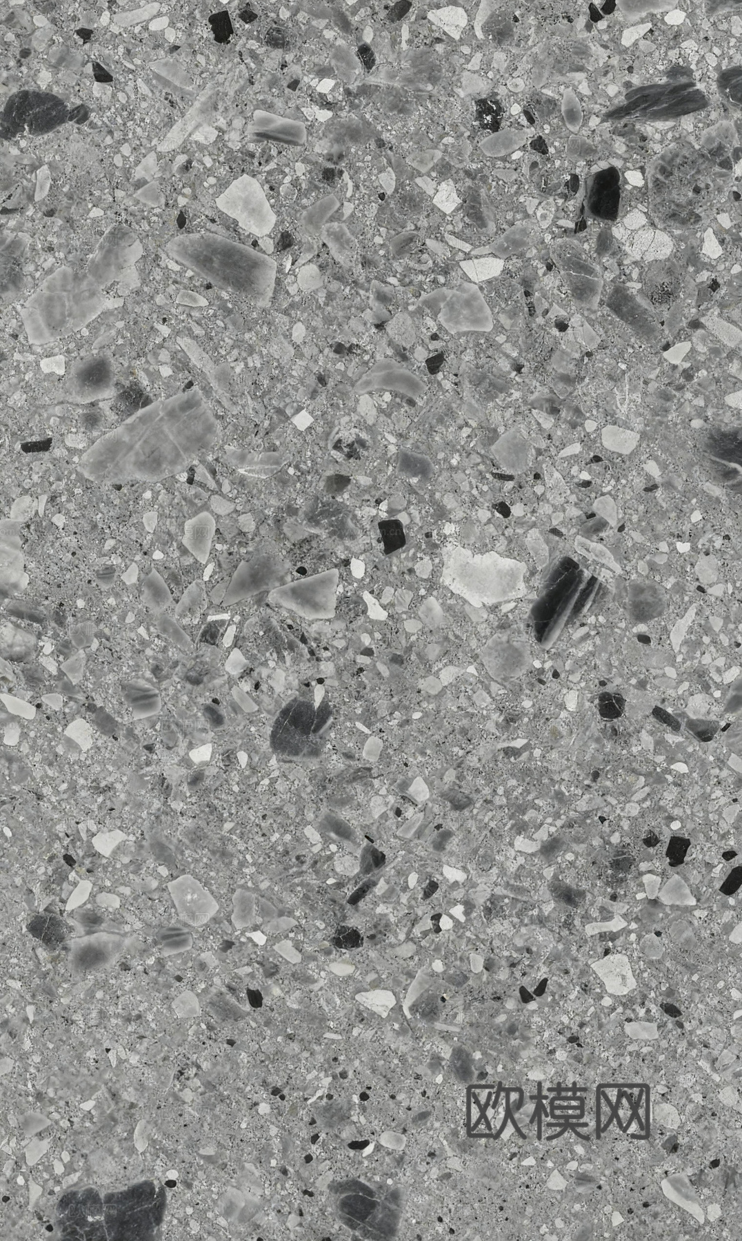 现代简约水磨石地面 网红款水磨石 浅灰色水磨石 商场地面砖