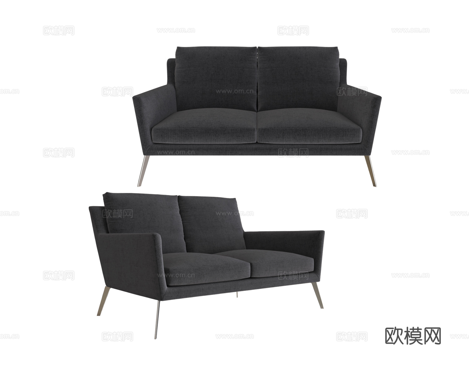 CasaDesús 双人沙发3d模型下载