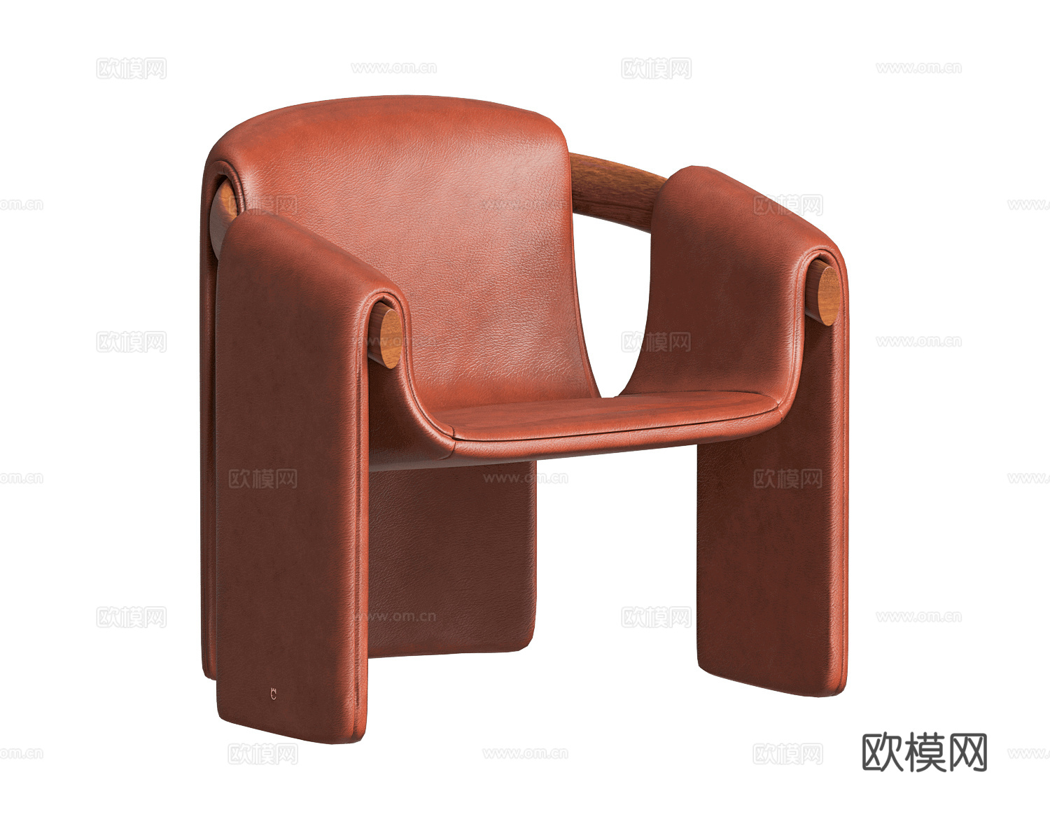 Paolo Castelli 意式休闲椅3d模型下载