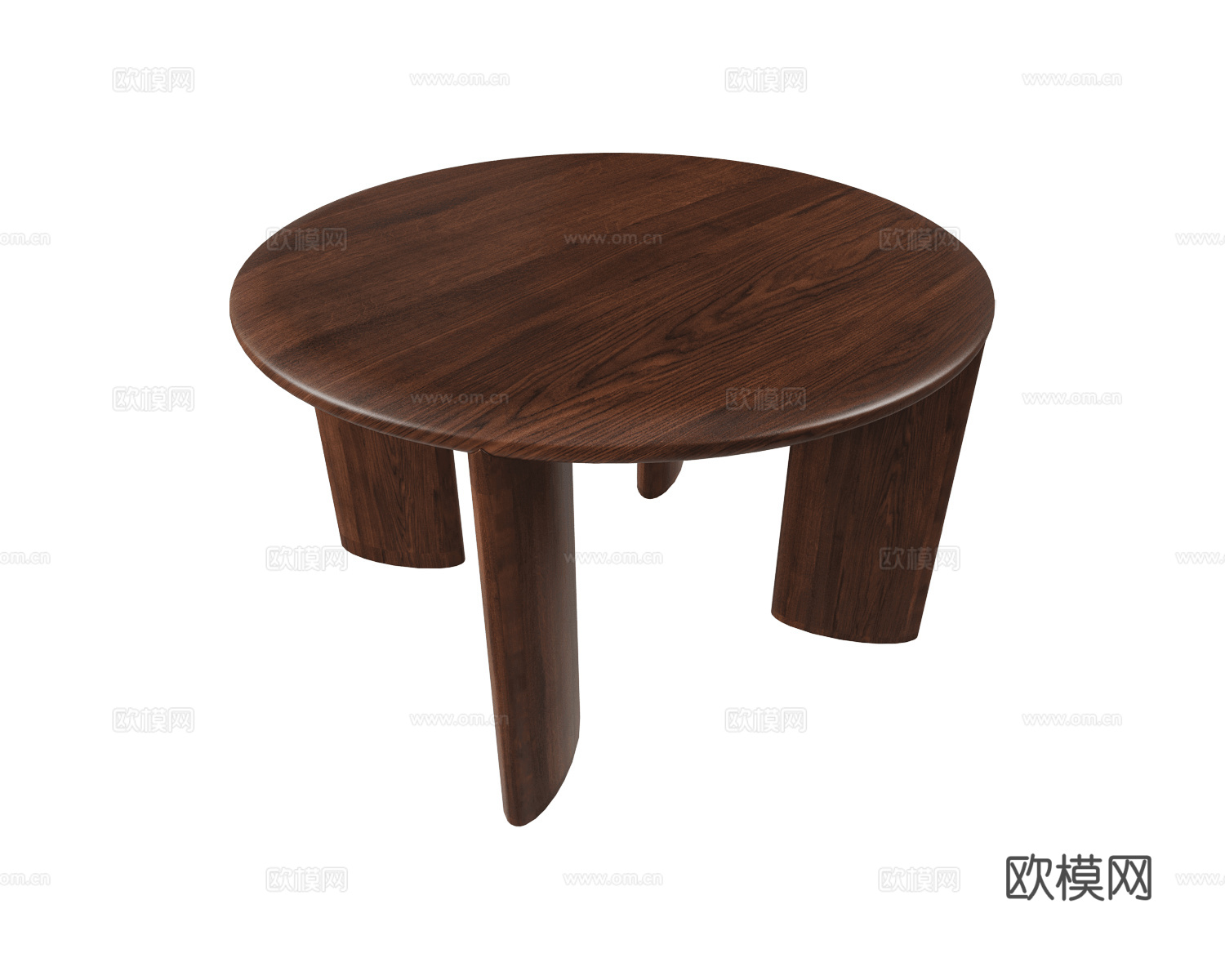 L.Ercolani 中古风茶几3d模型下载（渲染图1）