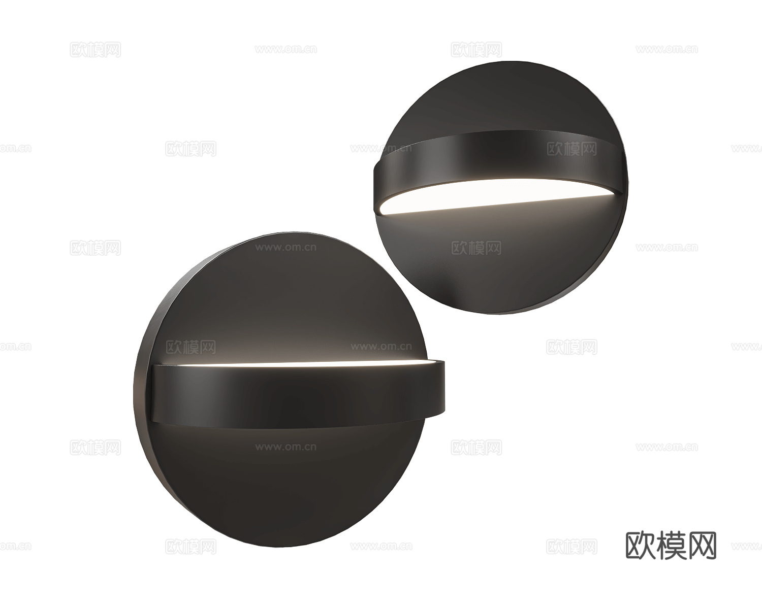 ENOstudio 意式壁灯3d模型下载