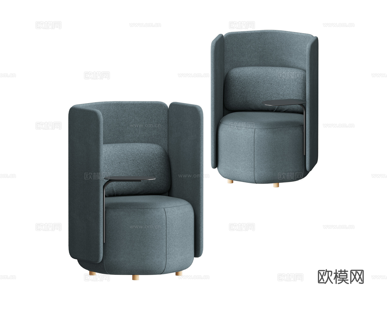 MISSANA 单人沙发3d模型下载