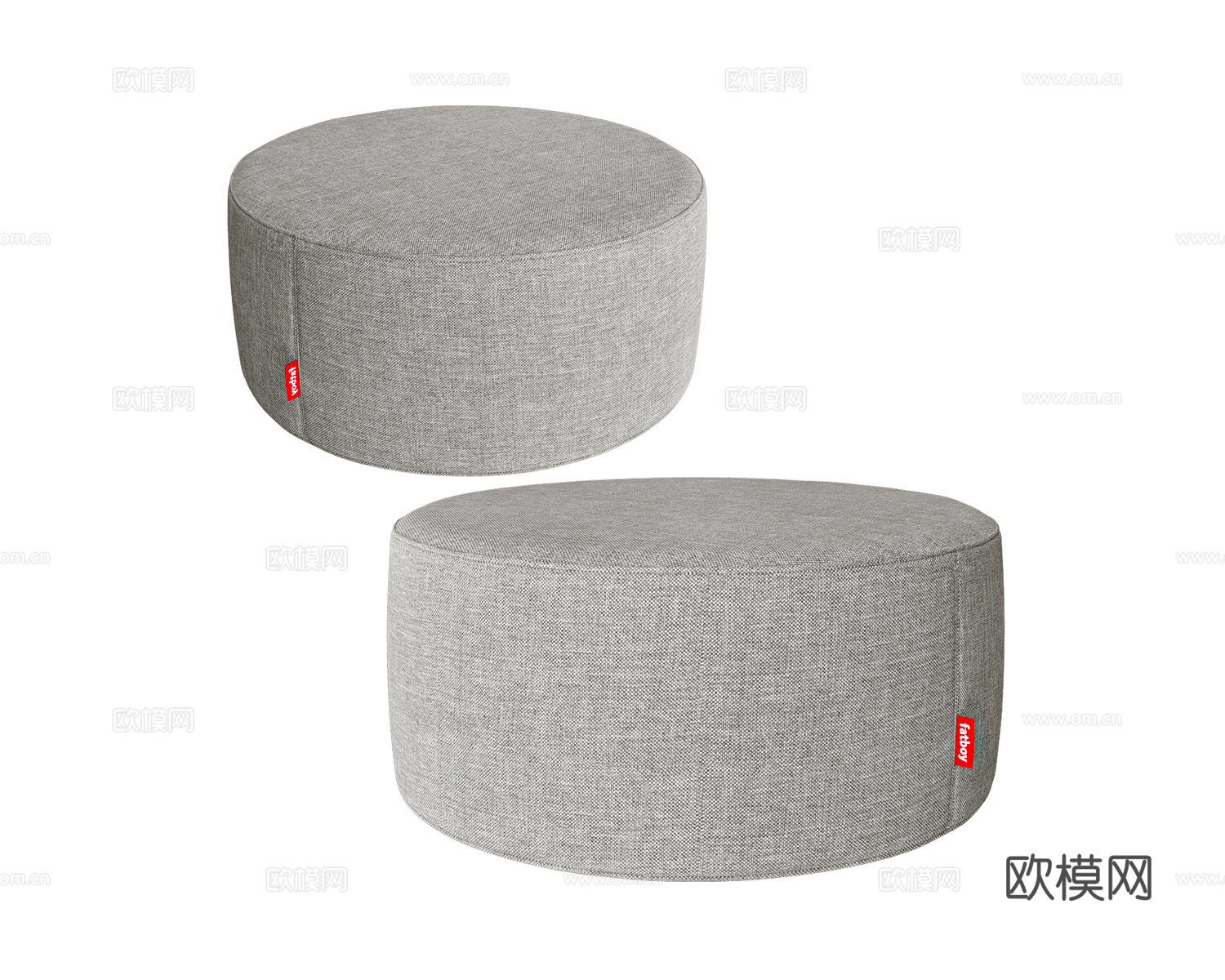 Fatboy 沙发凳3d模型下载
