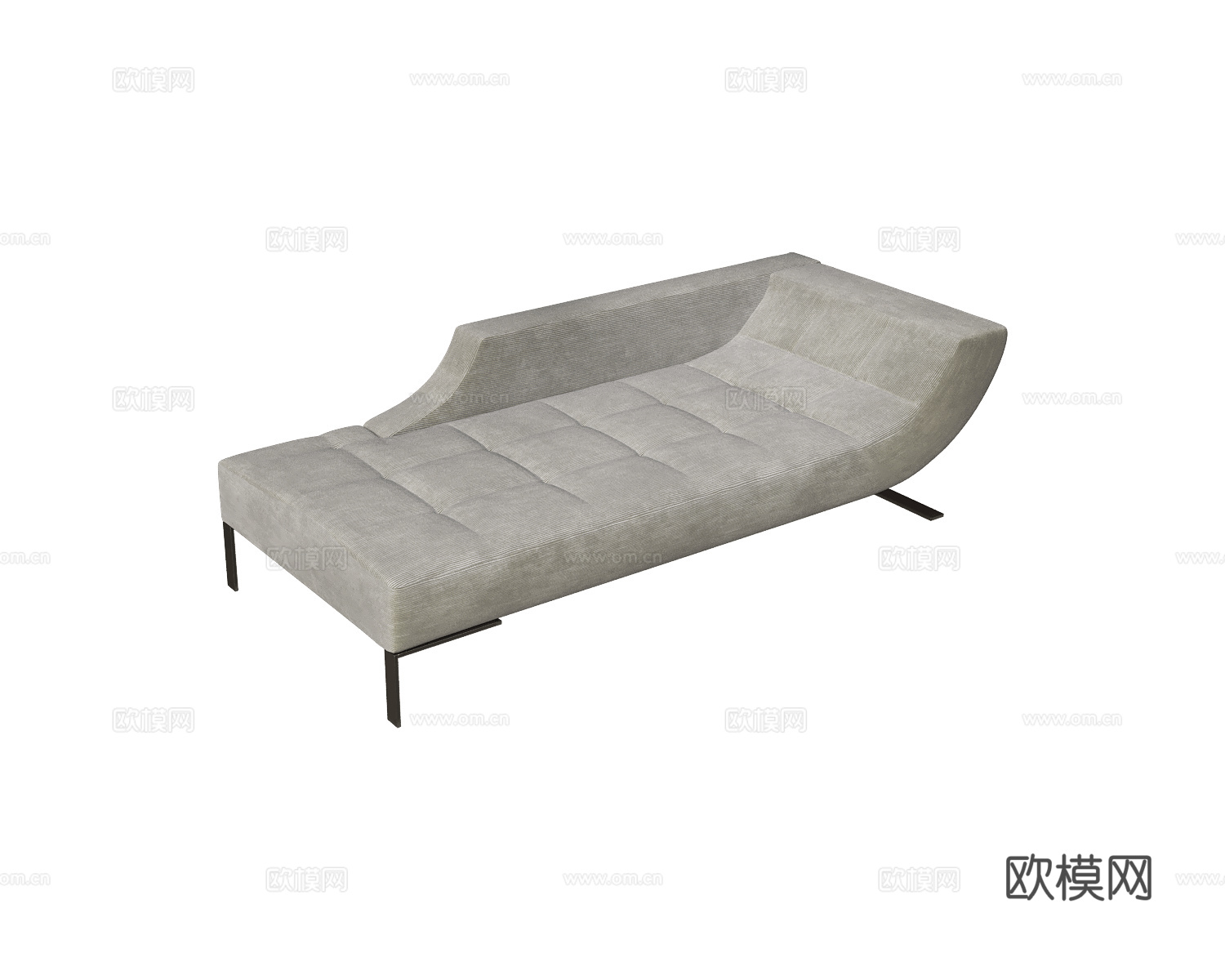 ERBA ITALIA 贵妃椅3d模型下载（渲染图2）