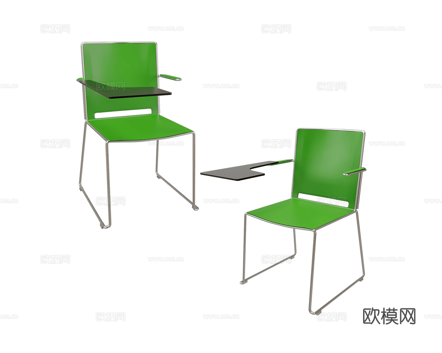 LEYFORM 培训椅 会议椅3d模型下载