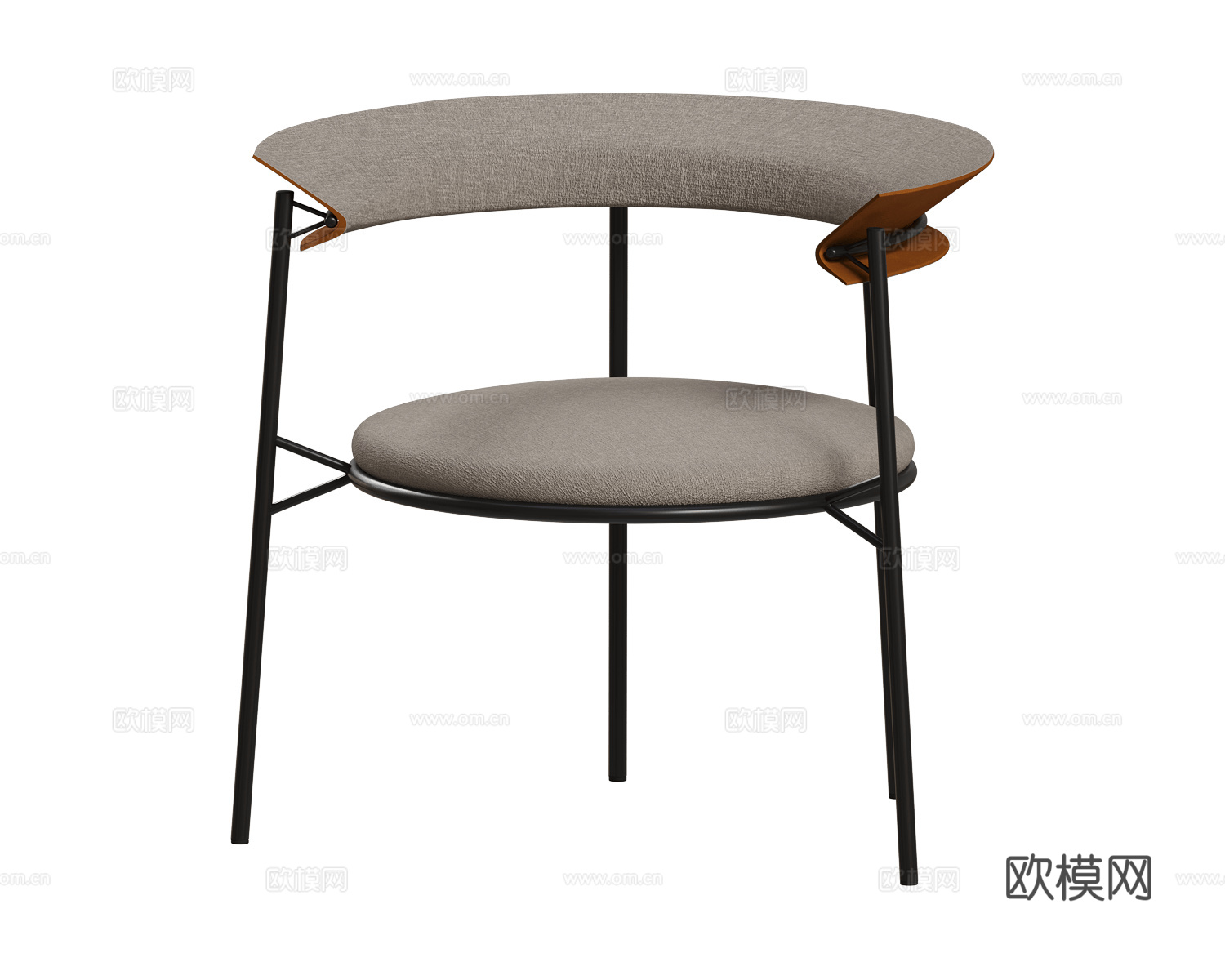 MDF Italia  意式餐椅3d模型下载（渲染图1）