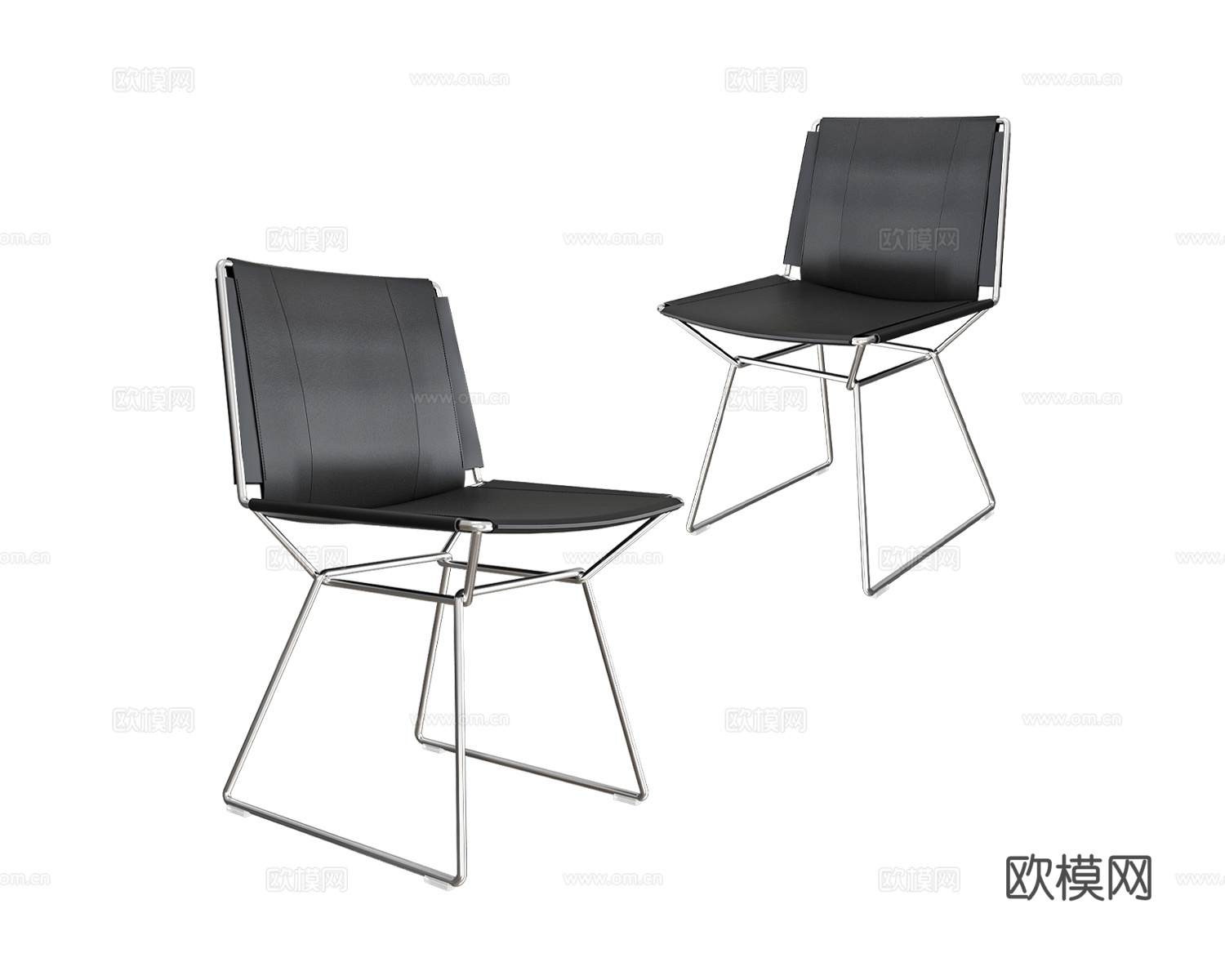 MDF Italia 餐椅3d模型下载