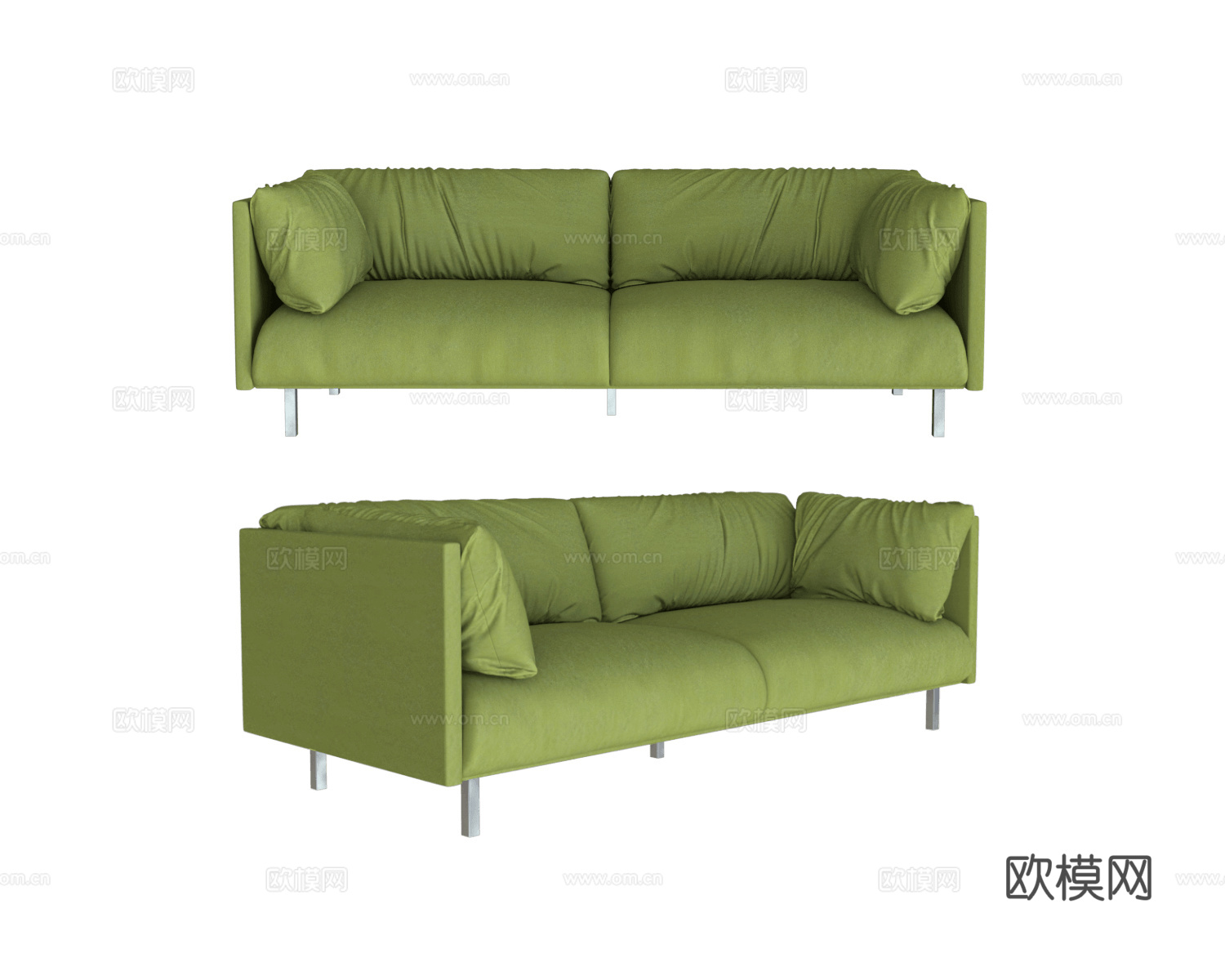 Masterfabrik 双人沙发3d模型下载